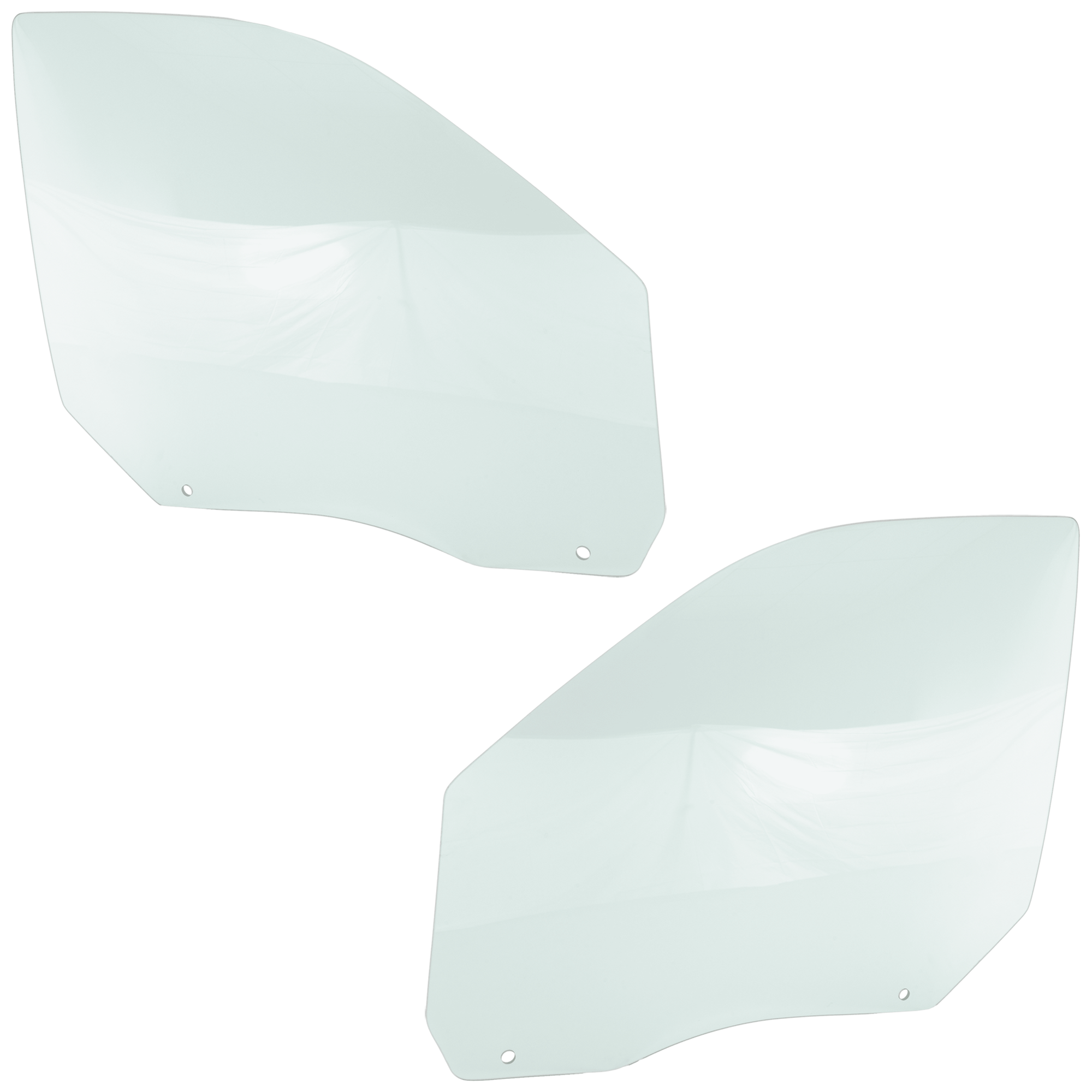 AM DODGE FULL SIZE P U 09-24 FRONT DOOR GLASS RH AND LH Green Tint 4 Door SKU SET RD48010017 OEM 55112390AB 55112391AB