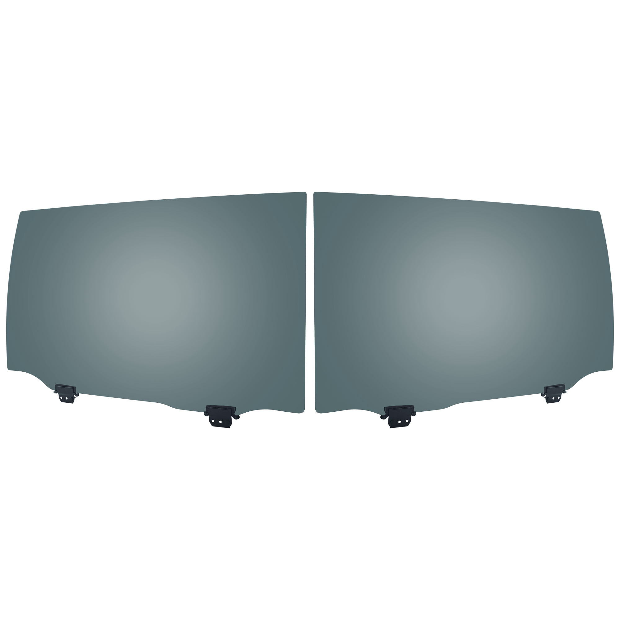 AM DODGE GRAND CARAVAN 08-20 CHRYSLER TOWN COUNTRY 08-16 REAR DOOR GLASS RH AND LH Gray Tint Privacy Sliding Door Type w Solar Clip SKU SET RD48130015 OEM 5020650AB 5020651AB