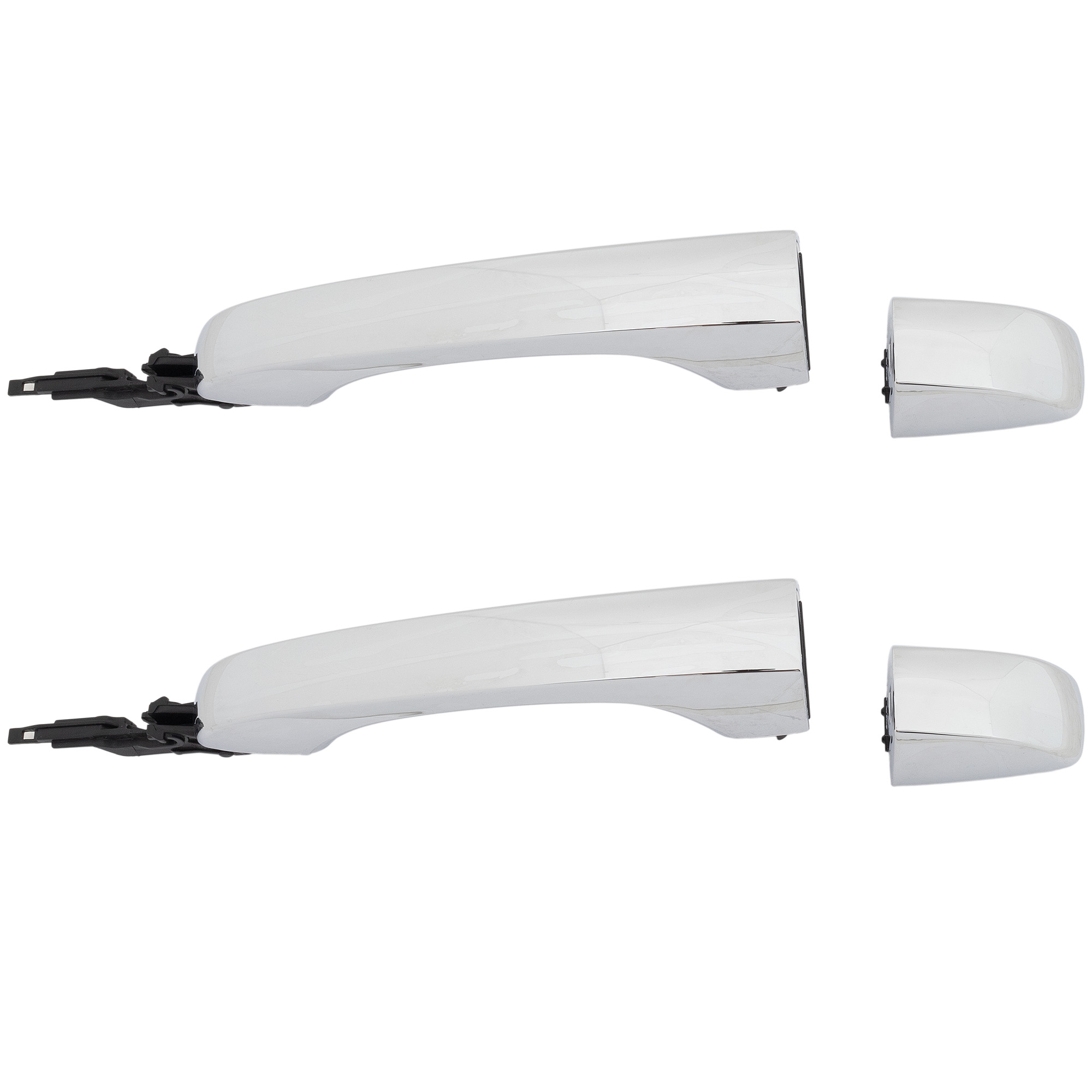AM JOURNEY 11-20 REAR EXTERIOR DOOR HANDLE RH AND LH Chrome w Keyhole SKU SET RD49150003 OEM 68069649AE 68064625AD 68069649