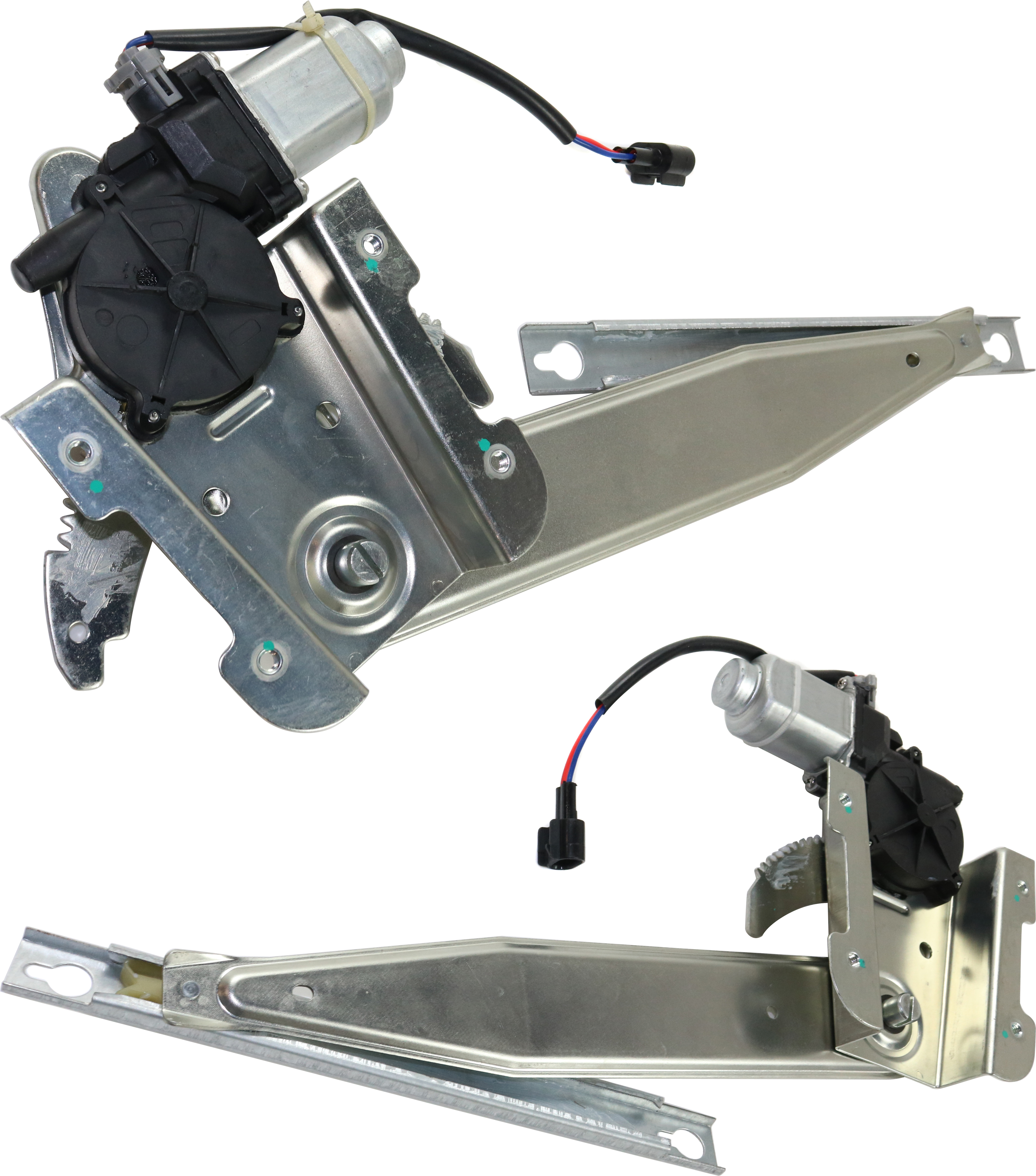 AM ASPEN 07-09 DURANGO 04-09 REAR WINDOW REGULATOR RH AND LH Power w Motor SKU SET RD49170001 Partslink CH1550120 CH1551120 OEM 55362209AC 55362208AC