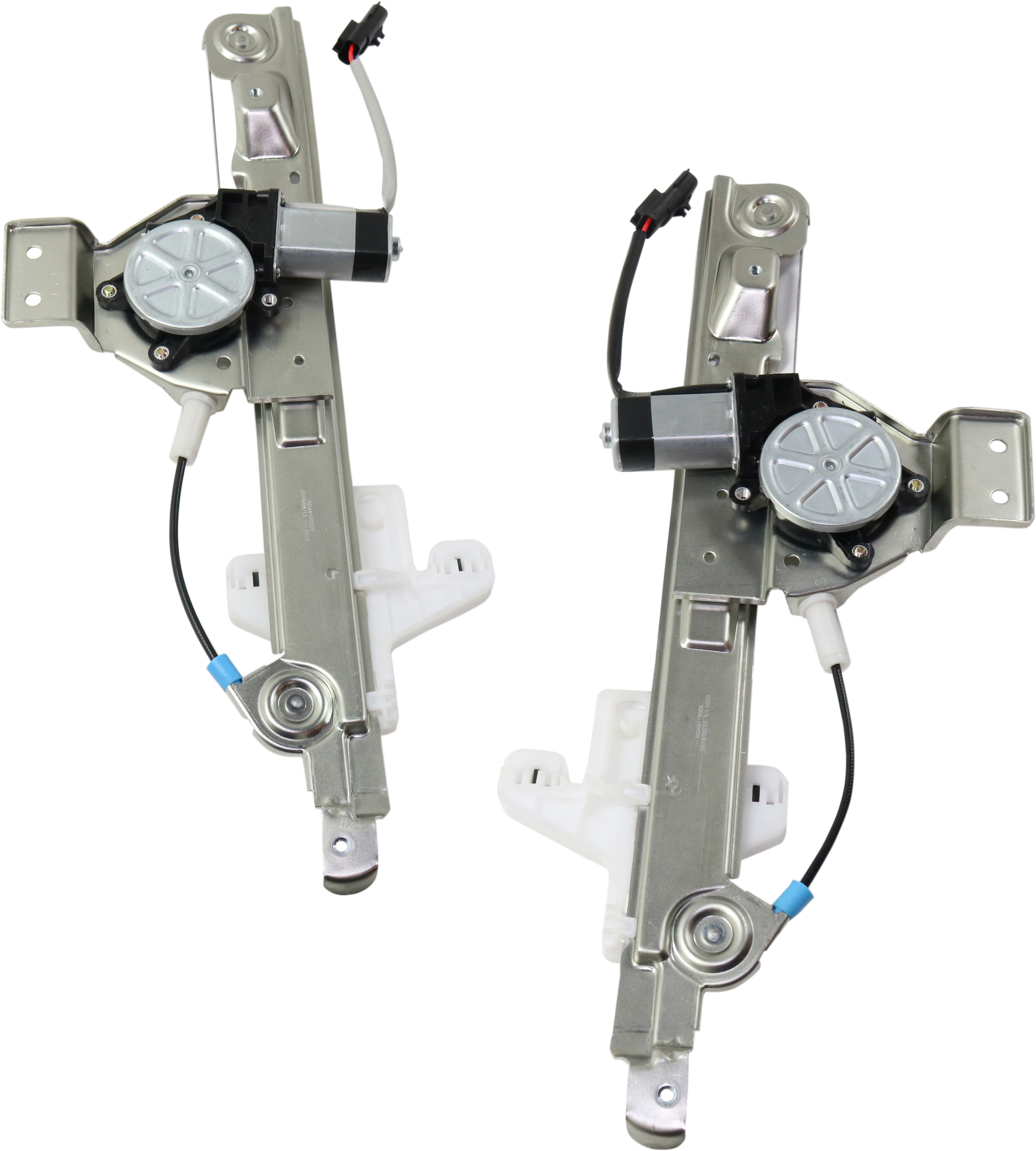 AM CALIBER 07-12 WINDOW REGULATOR Rear RH and LH Power w Motor SKU SET RD49170005 Partslink CH1551110 CH1550110 OEM 5179956AA PFM 5179962AA 517995