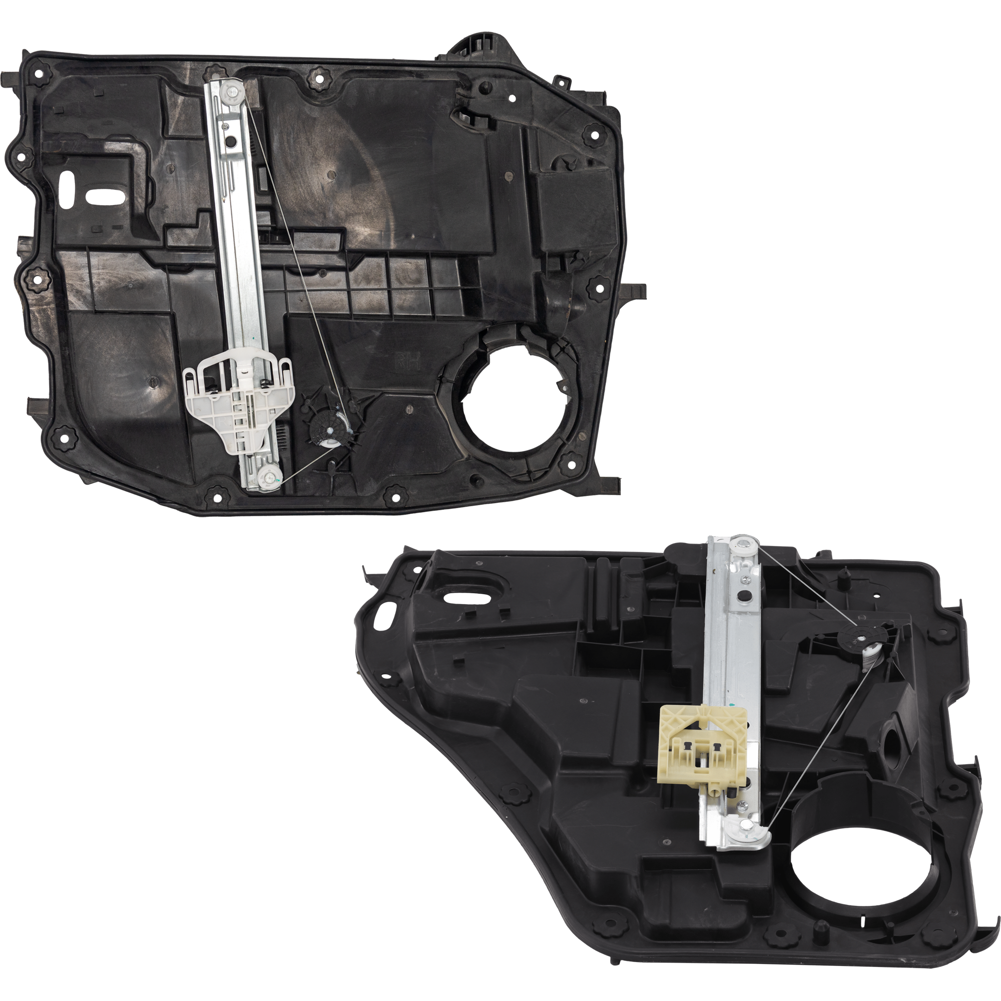 AM NITRO 07-11 FRONT AND REAR WINDOW REGULATOR RH Power w Motor and Panel SKU SET RD49170007 A Partslink CH1351167 CH1551134 OEM 68004820AA PFM 68004822AA