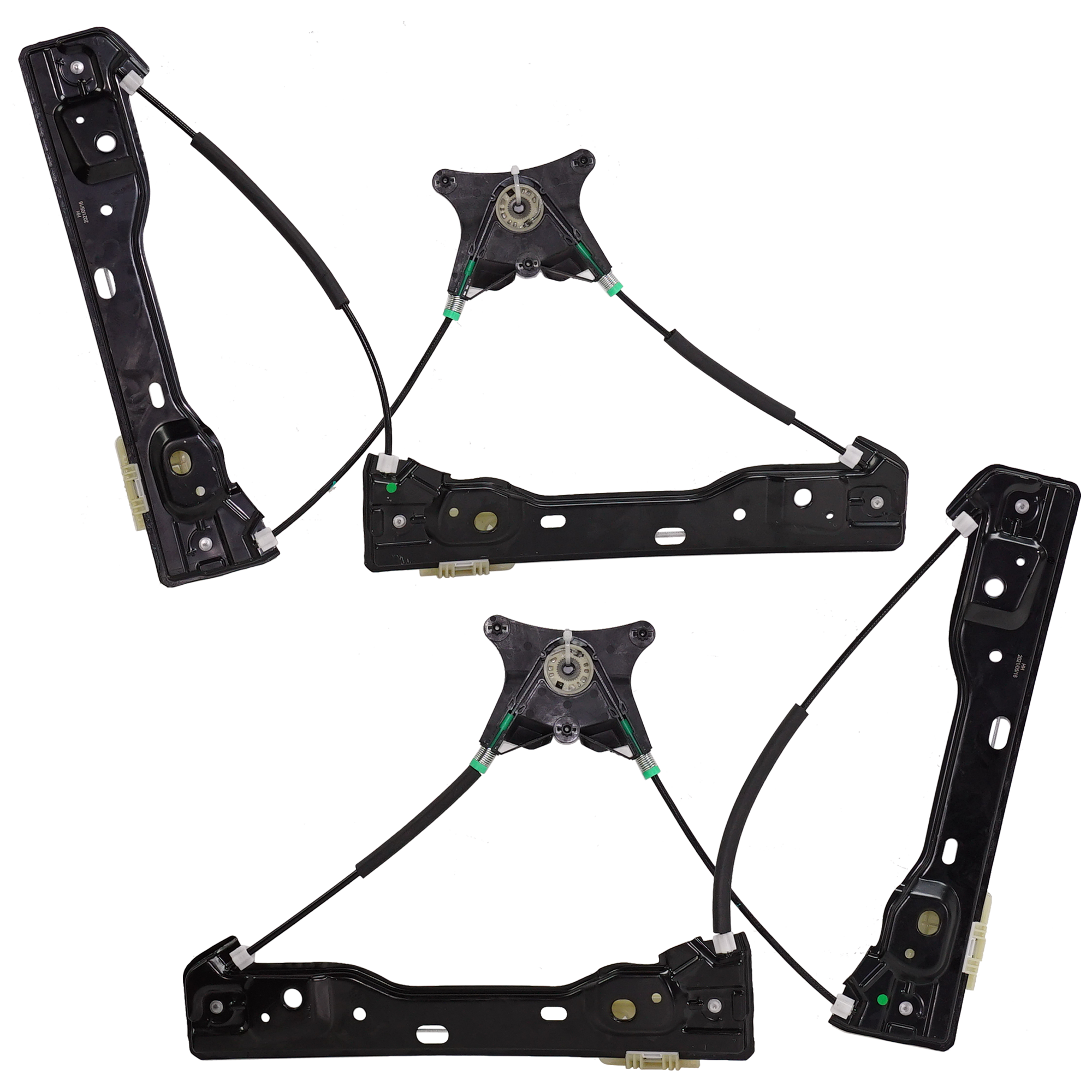 AM DURANGO 11-22 REAR WINDOW REGULATOR RH AND LH Power w o Motor SKU SET RD49170012 Partslink CH1550127 CH1551127 OEM 68092214AA 68092215AA
