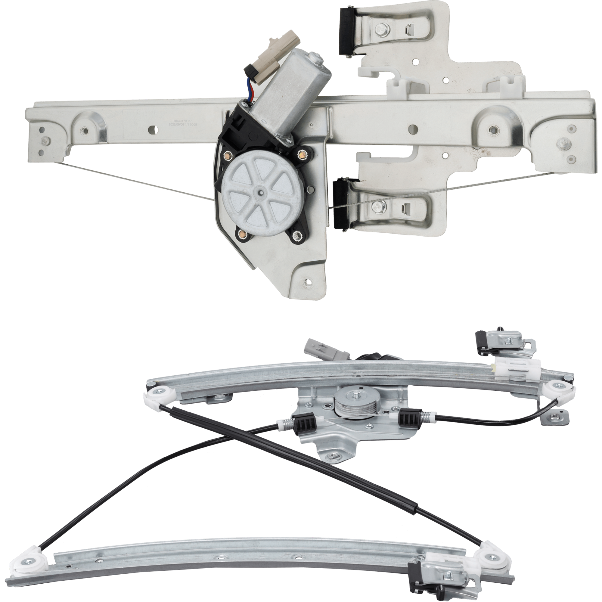 AM CHRYSLER 300-05-10 CHARGER 06-10 FRONT AND REAR WINDOW REGULATOR RH Power w Motor w o One Touch SKU SET RD49170037 A Partslink CH1351132 CH1551128 OEM 5065470AF 5065472AF