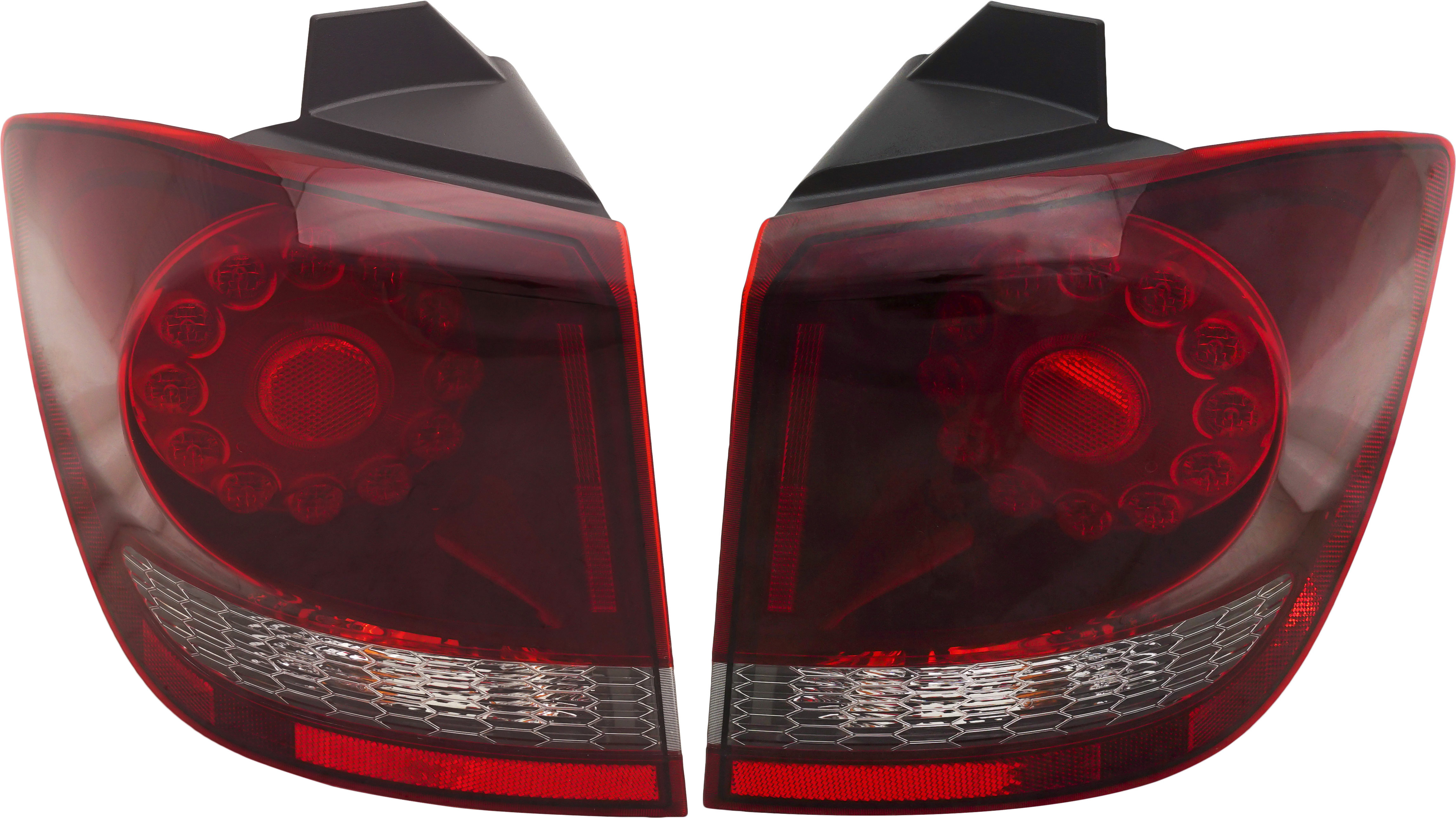 AM JOURNEY 09-20 TAIL LAMP RH AND LH Outer Assembly LED Black Interior SKU SET RD73010001 Partslink CH2805114 CH2804114 OEM 68227132AA 68227133AA