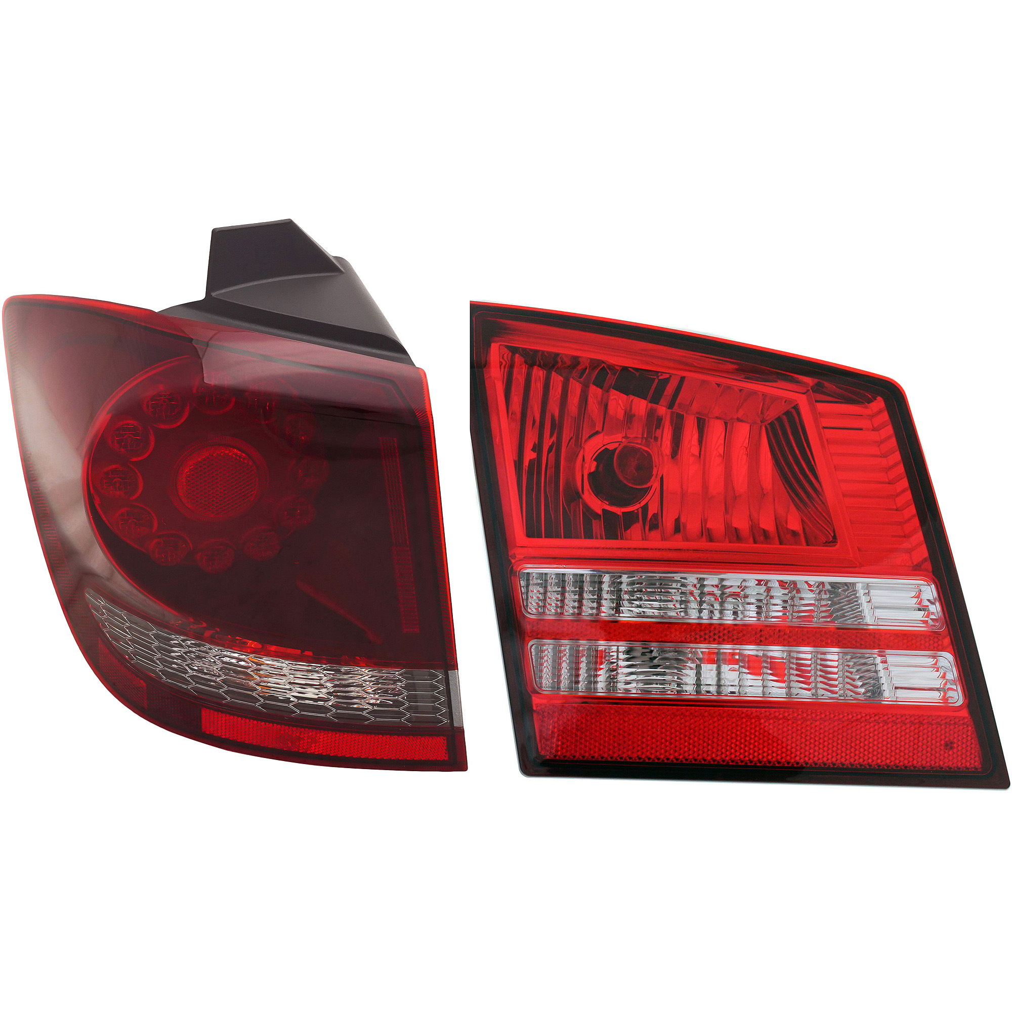AM JOURNEY 09-18 TAIL LAMP LH Inner and Outer SKU SET RD73010002 A Partslink CH2802100 CH2804114 OEM 4806369AF 68227133AA