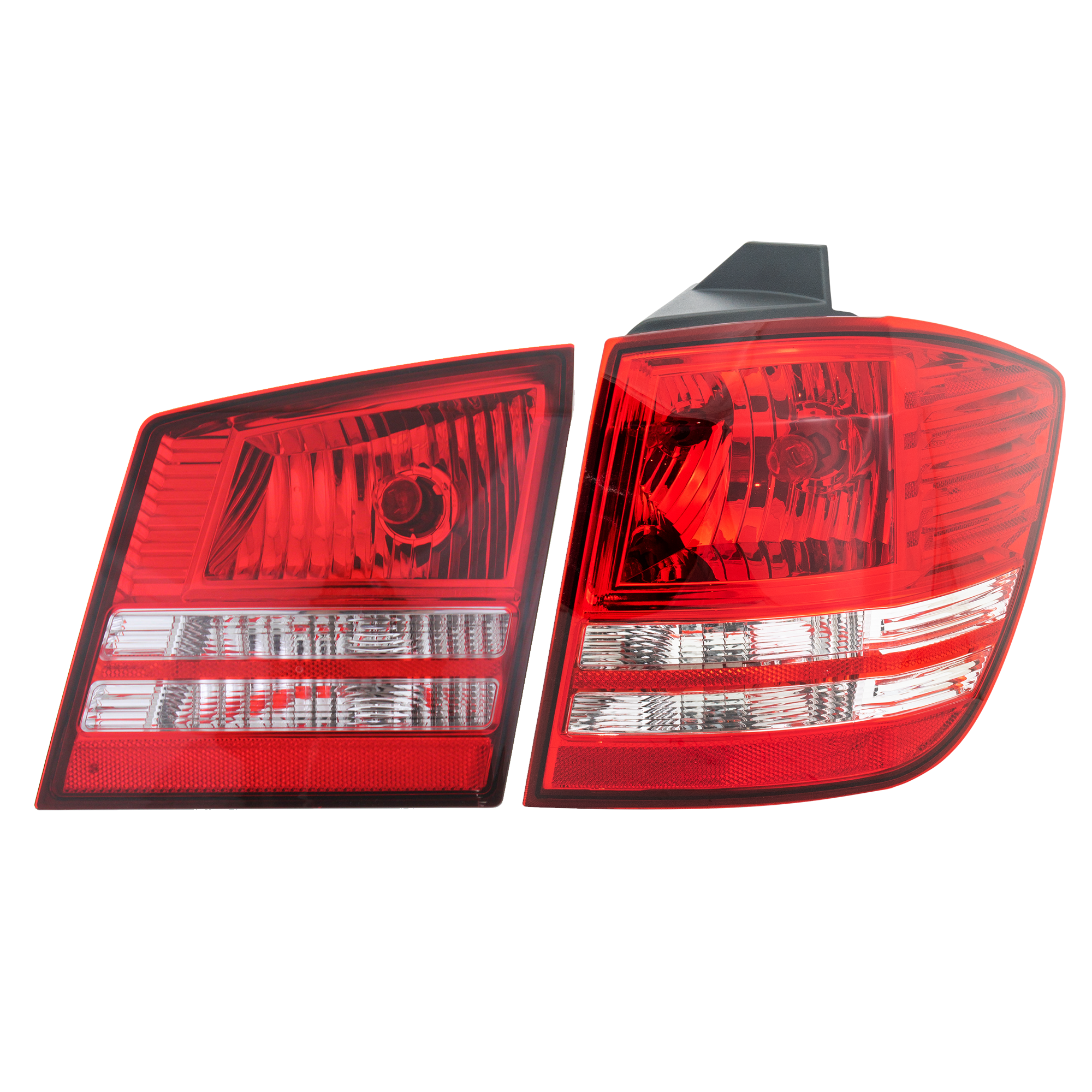 AM JOURNEY 10-18 TAIL LAMP RH Inner and Outer Assembly Halogen SKU SET RD73010021 A Partslink CH2803100 CH2805102 OEM 4806368AF 5116290AH