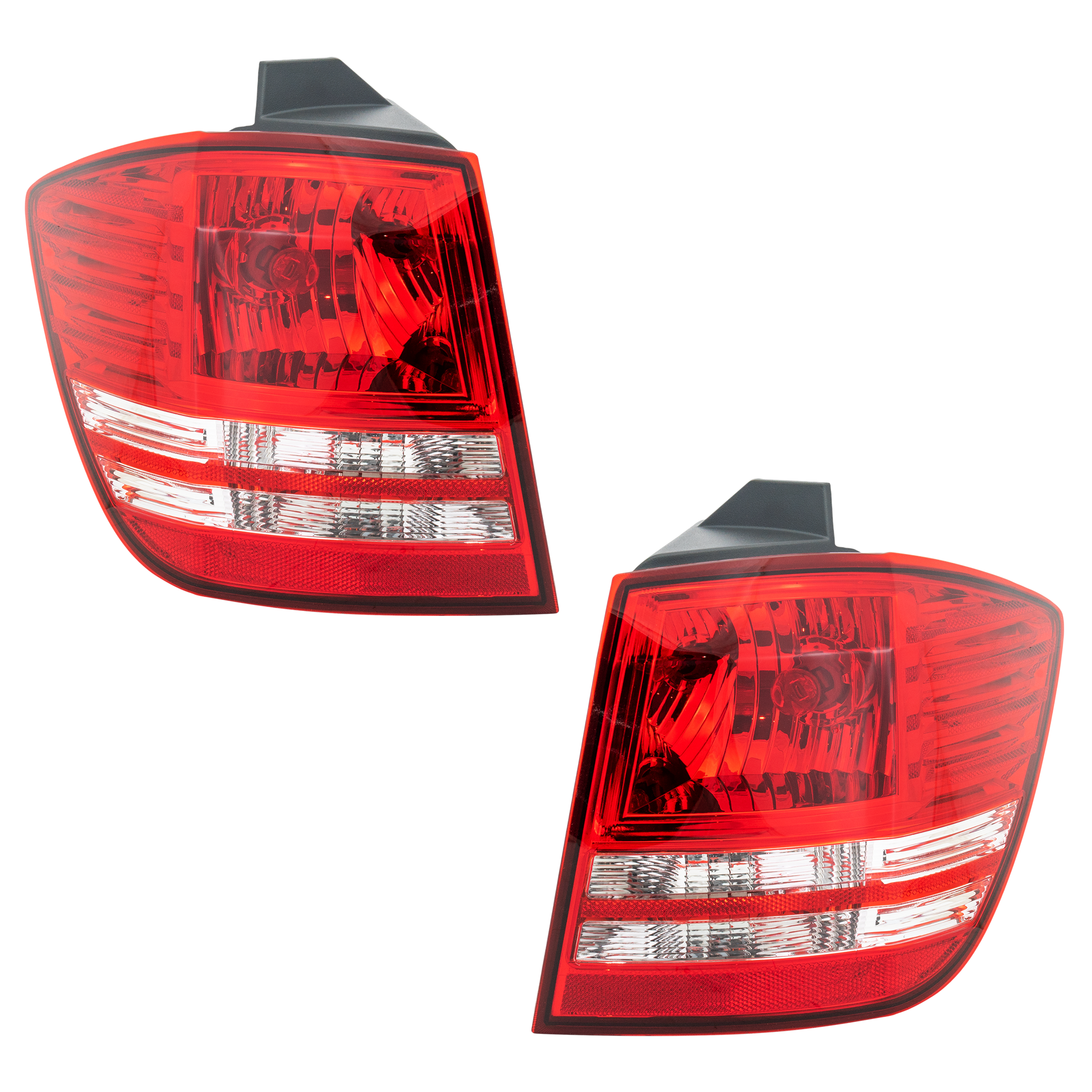 AM JOURNEY 10-20 TAIL LAMP RH AND LH Outer Assembly Halogen CAPA SKU SET RD73010021Q Partslink CH2805102C CH2804102C OEM 5116290AH 5116291AH