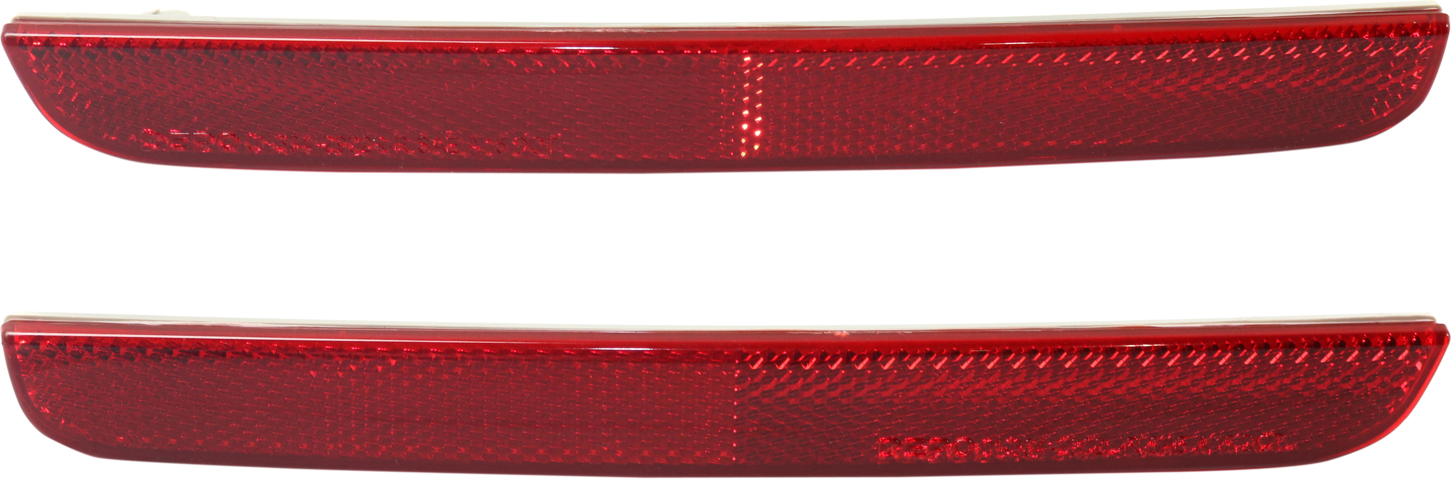 AM CHALLENGER 15-22 REAR BUMPER REFLECTOR RH AND LH SKU SET RD73490001 Partslink CH1184105 CH1185105 OEM 68211189AA 68211188AA