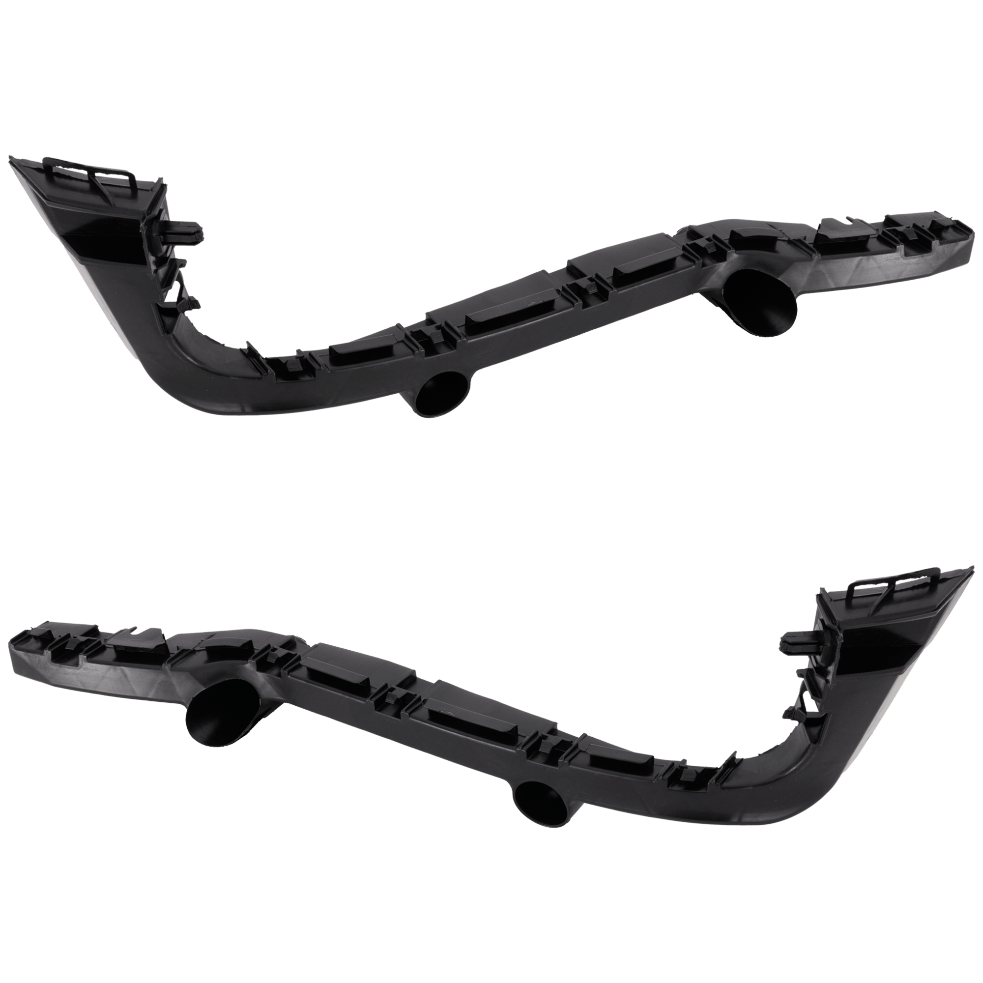 AM JOURNEY 14-20 REAR BUMPER BRACKET RH AND LH Side Cover Bracket Plastic SKU SET RD76260019 Partslink CH1142104 CH1143104 OEM 68190680AD 68190681AD