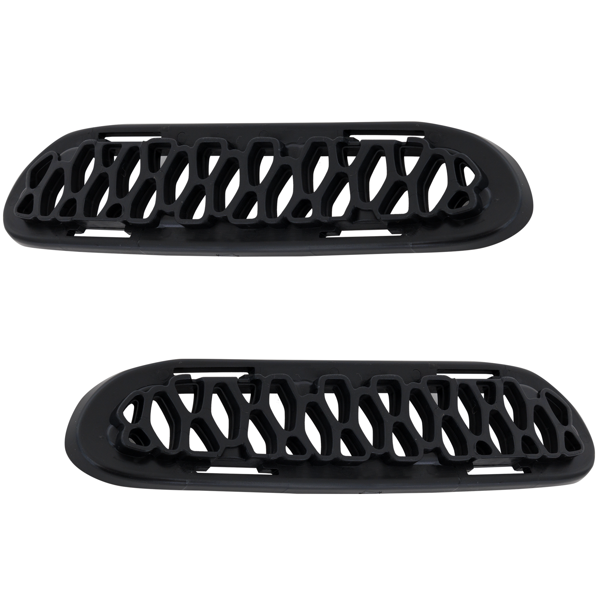 AM CHARGER 15-20 REAR BUMPER MOLDING RH AND LH Cover Bezel w o Wide Body Option Daytona Daytona 392 R T Scat Pack SRT 392 SRT Hellcat Models SKU SET RD76350001 Partslink CH1139101 CH1138101 OEM 68280724AA 68280725AA