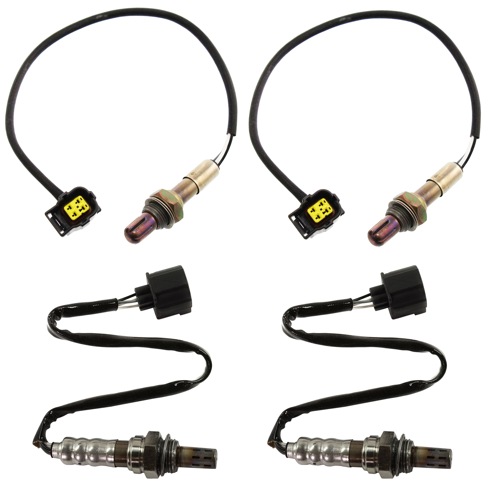AM CHRYSLER 300 DURANGO 05-21 OXYGEN SENSOR Set of 4 Before and After Catalytic Converter Heated 4 Wire SKU SET RD96090004-4