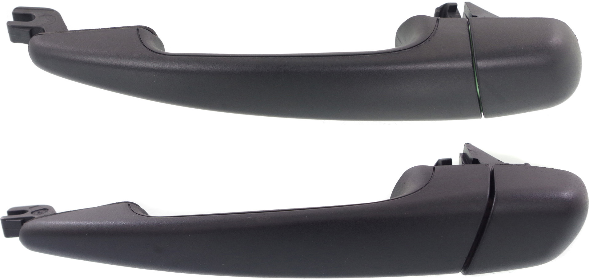 AM 3 SERIES 98-00 FRONT EXTERIOR DOOR HANDLE RH AND LH AND LH Txtrd Blk w o Keyhole E46 Exc. Conv. =REAR RH SKU SET REB462325K 1 OEM 51218216126-51218216120-512182