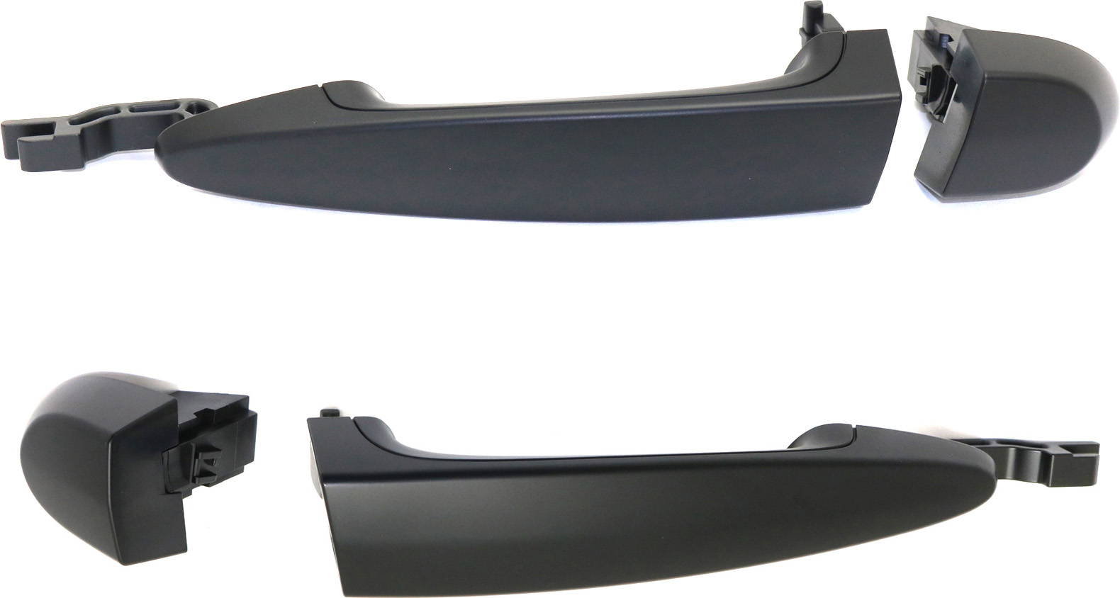 AM 3 SERIES 06-13 X6-08-14 FRONT DOOR HANDLE RH and LH Outside Primed Black w o Keyhole =REAR SKU SET REB462329K 1 OEM 5-121-720-754-051-210-000-000