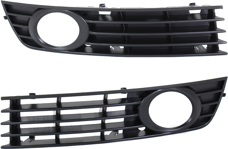 AM A4 S4-02-05 FRONT FOG LAMP MOLDING RH AND LH Primed Type 2 Exc. Cabrio Model SKU SET REPA015503 Partslink AU1036103 AU1036102 OEM 8E0807682A01C 8E0807681A01C