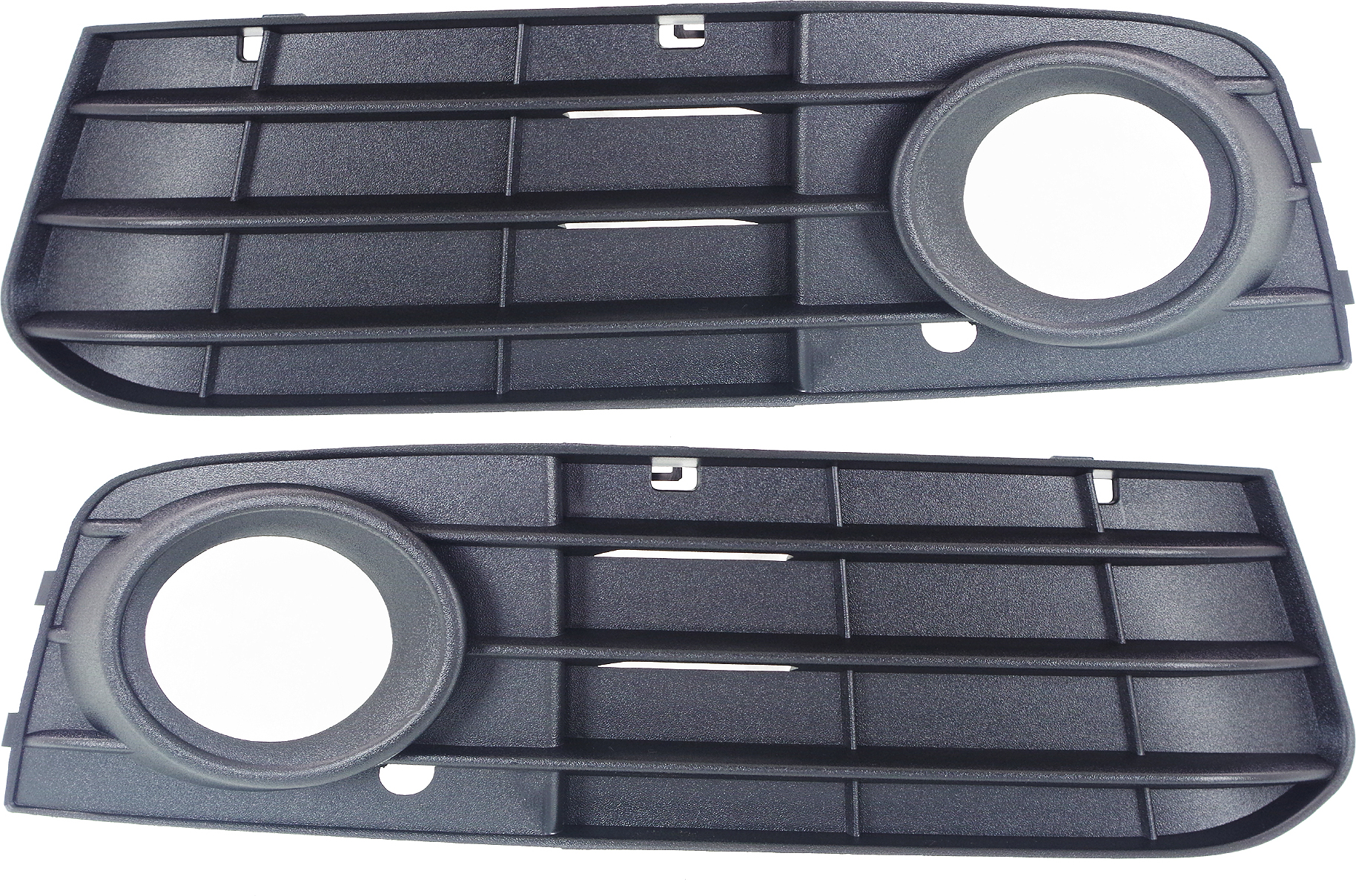 AM A4-09-12 FRONT FOG LAMP MOLDING RH AND LH Primed w o S Line Pkg and ACC Exc. Cabrio Models SKU SET REPA015505 Partslink AU1039119 AU1038119 OEM 8K0807682A01C 8K0807681A01C