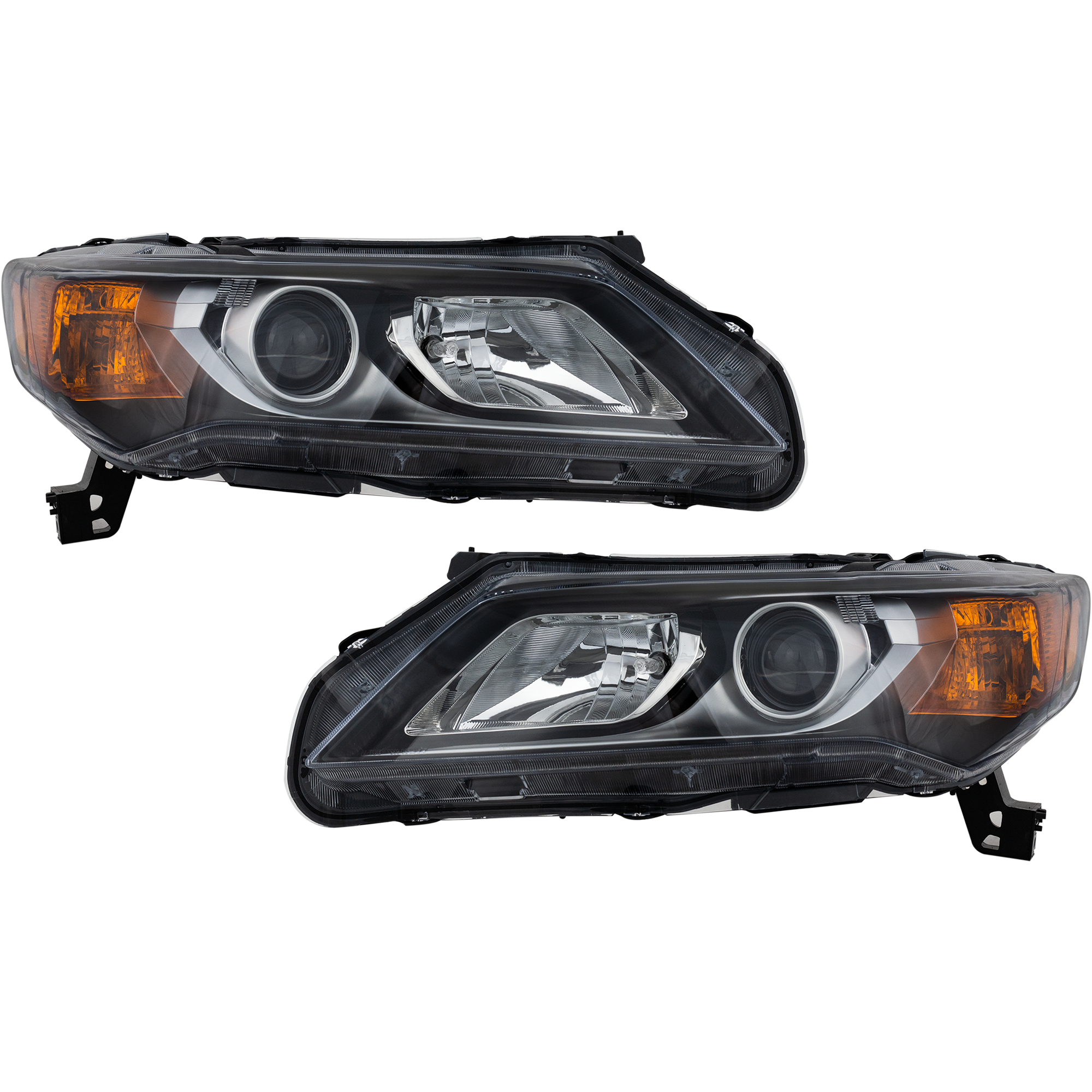 AM ILX 13-15 HEAD LAMP RH AND LH Assembly Halogen Hybrid Model SKU SET REPA100189 Partslink AC2503121 AC2502121 OEM 33100TX6A02-33150TX6A02