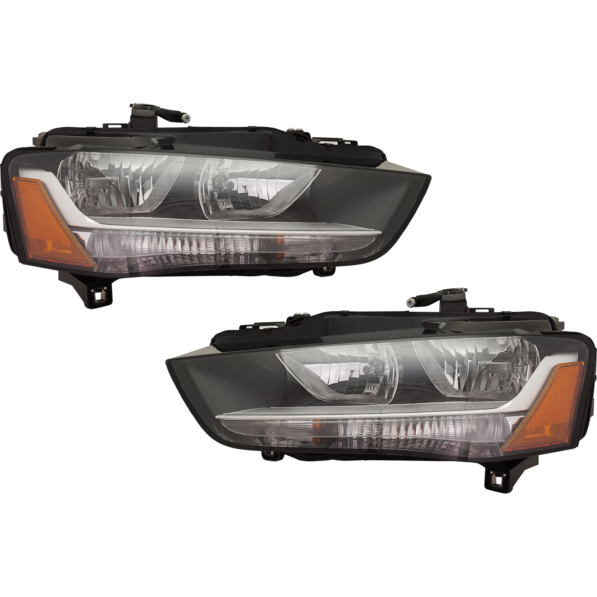 AM A4-13-16 A4 ALLROAD A4 QUATTRO 13-14 HEAD LAMP RH AND LH Assembly Halogen SKU SET REPA100197 Partslink AU2503175 AU2502175 OEM 8K0941004AD 8K0941003AD