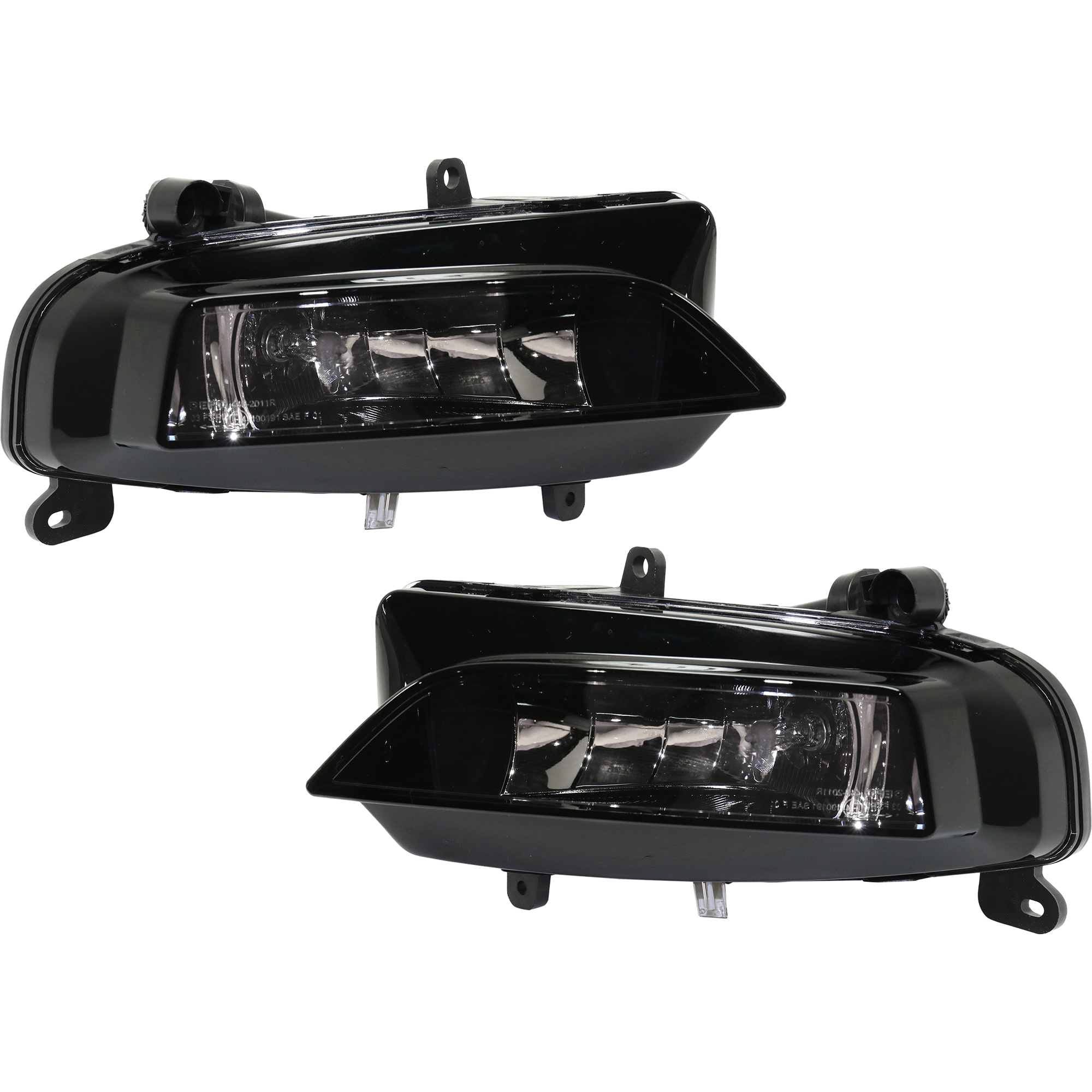 AM A4 S4-13-16 A5 QUATTRO 17-17 FRONT FOG LAMP RH AND LH Assembly A4 w S Line Pkg A5 QUATTRO Conv CAPA SKU SET REPA107541Q Partslink AU2592117C AU2593117C OEM 8K0941699E 8K0941699C 8K094170