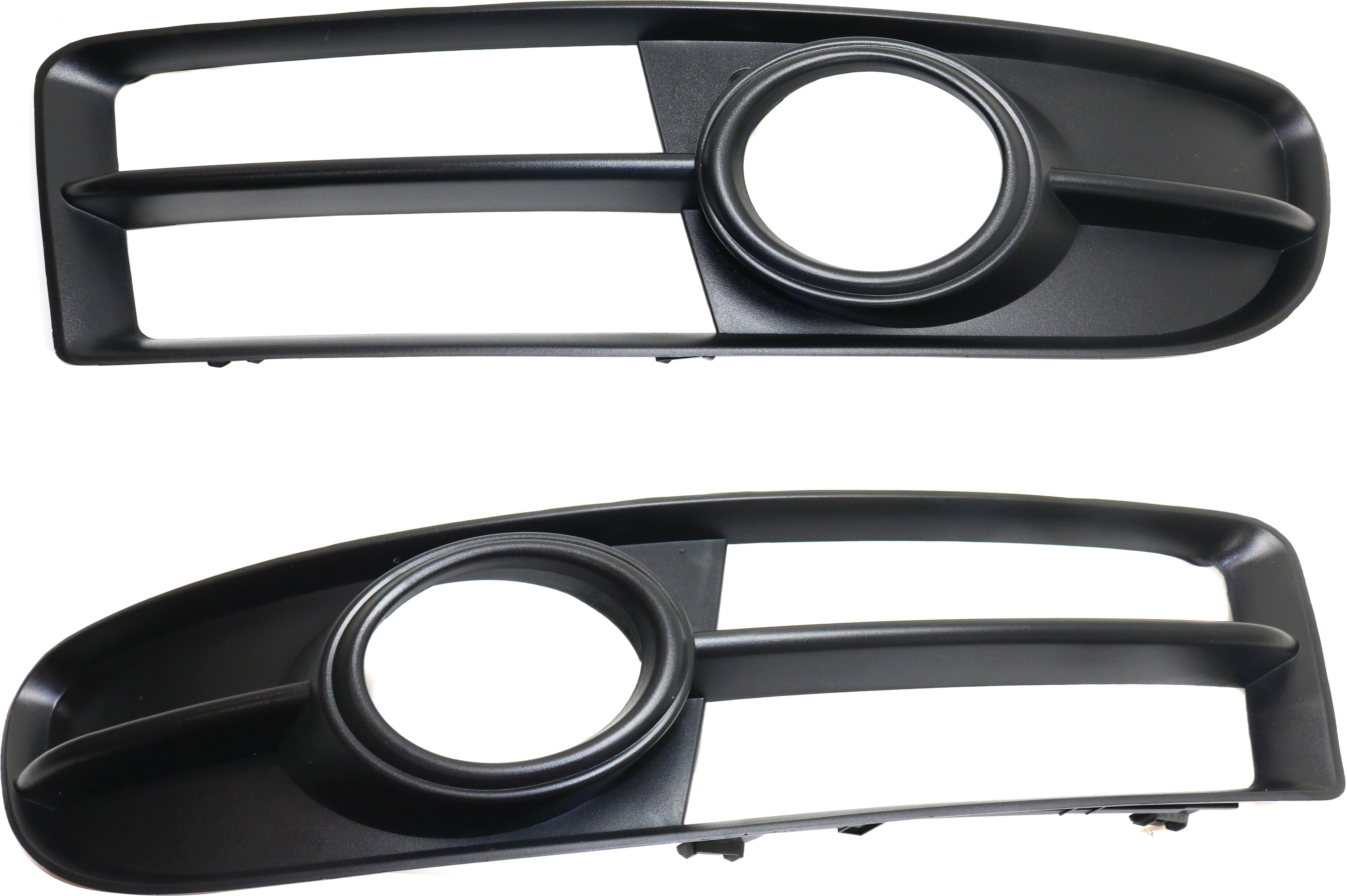 AM A4 QUATTRO 07-09 FRONT FOG LAMP MOLDING RH AND LH Primed A4-2.0L Eng. SKU SET REPA108025 Partslink AU1039105 AU1038105 OEM 8E0807682F01C 8E0807681F01C