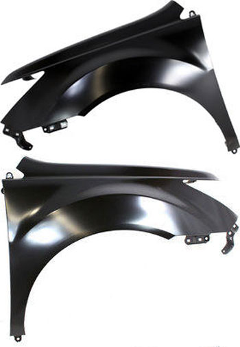AM MDX 07-13 FRONT FENDER RH AND LH Primed Steel SKU SET REPA220121 Partslink AC1241119 AC1240119 OEM 60210STXA90ZZ 60260STXA90ZZ