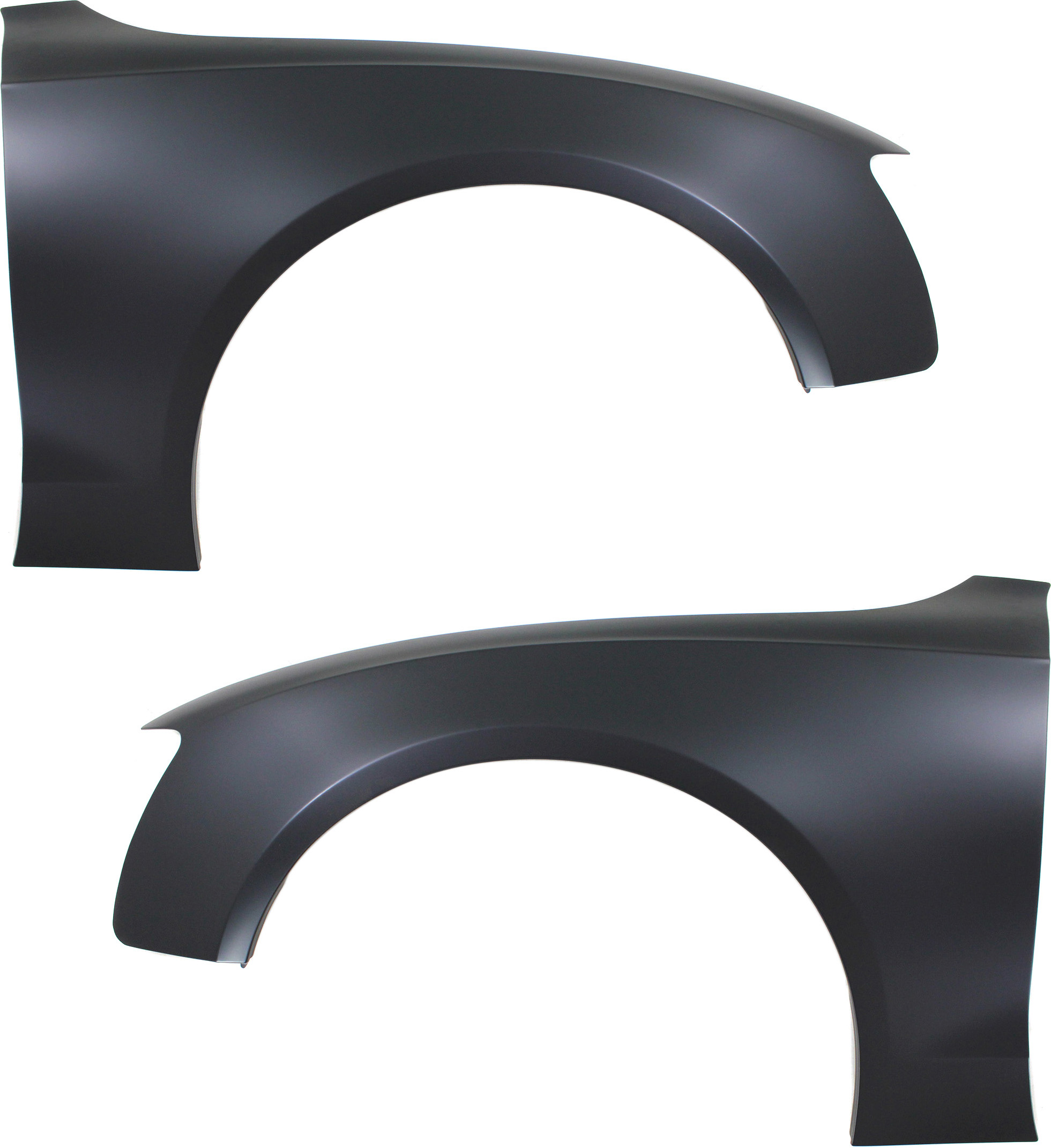 AM A5 S5-08-17 FRONT FENDER RH AND LH Primed Aluminum Convertible Coupe SKU SET REPA220149 Partslink AU1241129 AU1240129 OEM 8T0821106H 8T0821105H