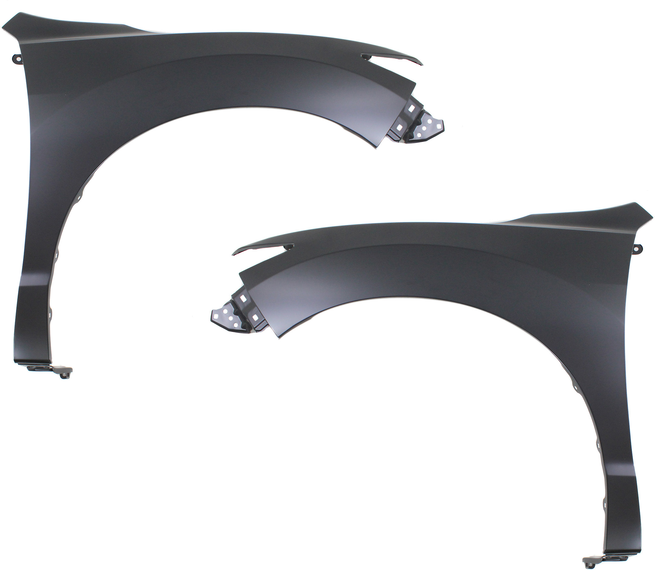 AM RDX 13-18 FRONT FENDER RH AND LH Primed Steel CAPA SKU SET REPA220155Q Partslink AC1240125C AC1241125C OEM 60210TX4A91ZZ 60260TX4A91ZZ