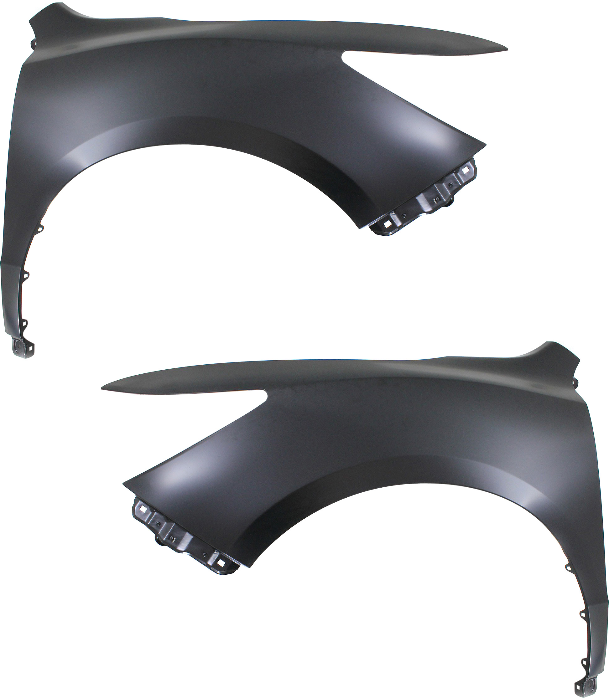 AM MDX 14-16 FRONT FENDER RH AND LH Primed Steel SKU SET REPA220157 Partslink AC1241124 AC1240124 OEM 60210TZ5A90ZZ 60260TZ5A90ZZ