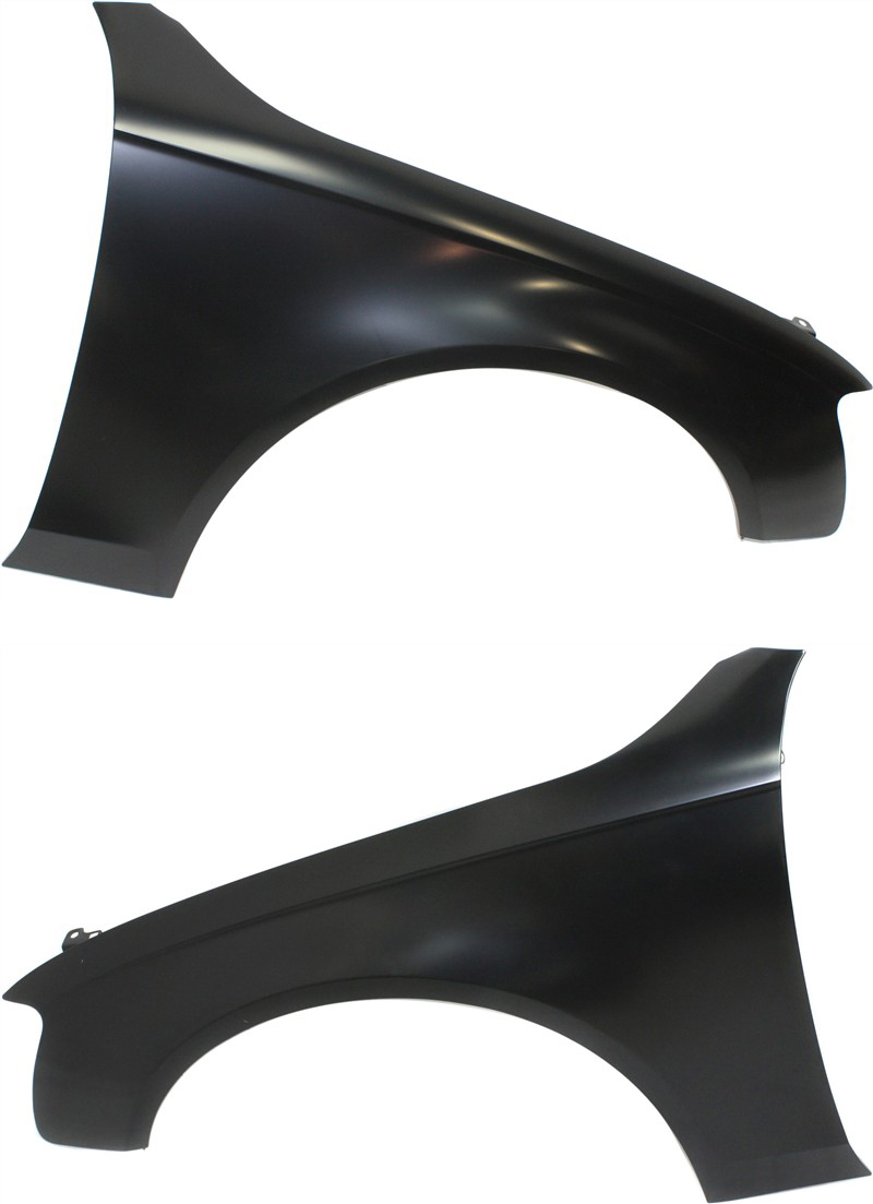 AM A4 S4-13-16 FRONT FENDER RH AND LH Primed Sedan Wagon Steel w o Side Lamp Hole CAPA SKU SET REPA220159Q Partslink AU1241133C AU1240133C OEM 8K0821106J 8K0821105J