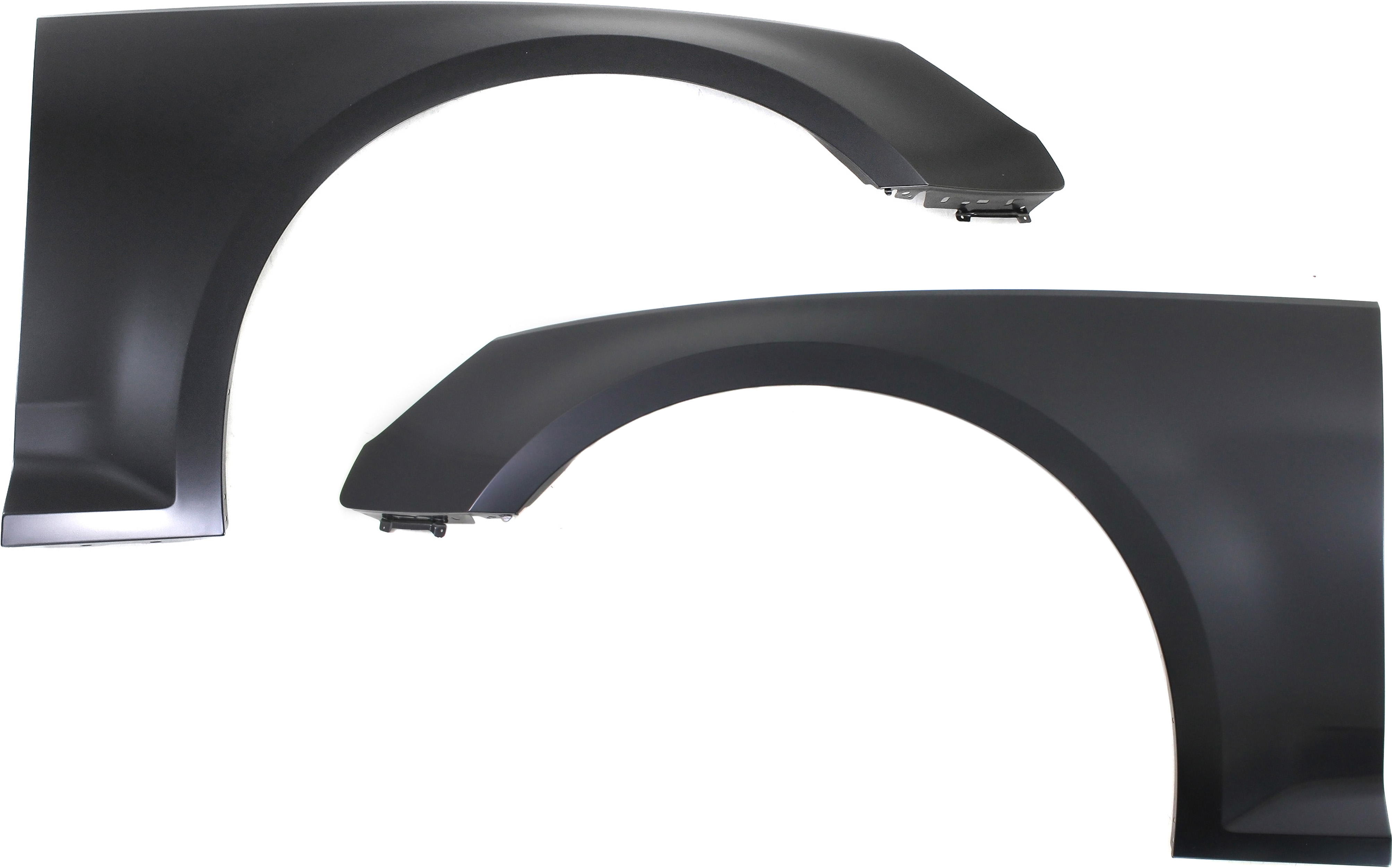 AM A4-17-20 S4-18-24 FRONT FENDER RH AND LH Primed Steel w o Side Marker Light Holes SKU SET REPA220163 Partslink AU1241146 AU1240146 OEM 8W0821106D 8W0821105D