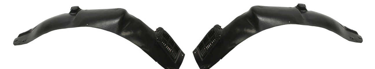 AM TT TT QUATTRO 00-06 FRONT FENDER LINER RH AND LH SKU SET REPA222107 Partslink AU1249111 AU1248111 OEM 8N0821172B 8N0821171B