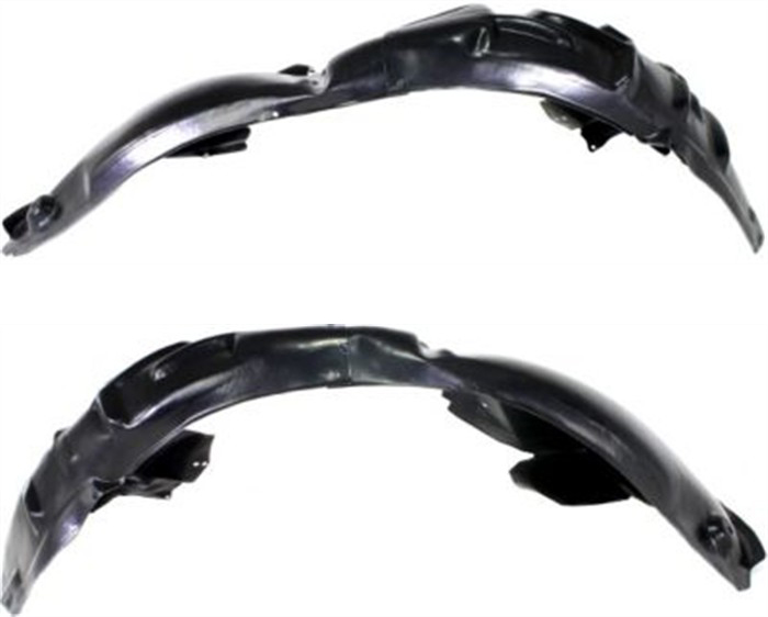 AM A4 S4-09-12 FRONT FENDER LINER RH and LH Sedan Wagon SKU SET REPA222125 Partslink AU1249120 AU1248120 OEM 8K0821172G PFM 8K0821171G PFM