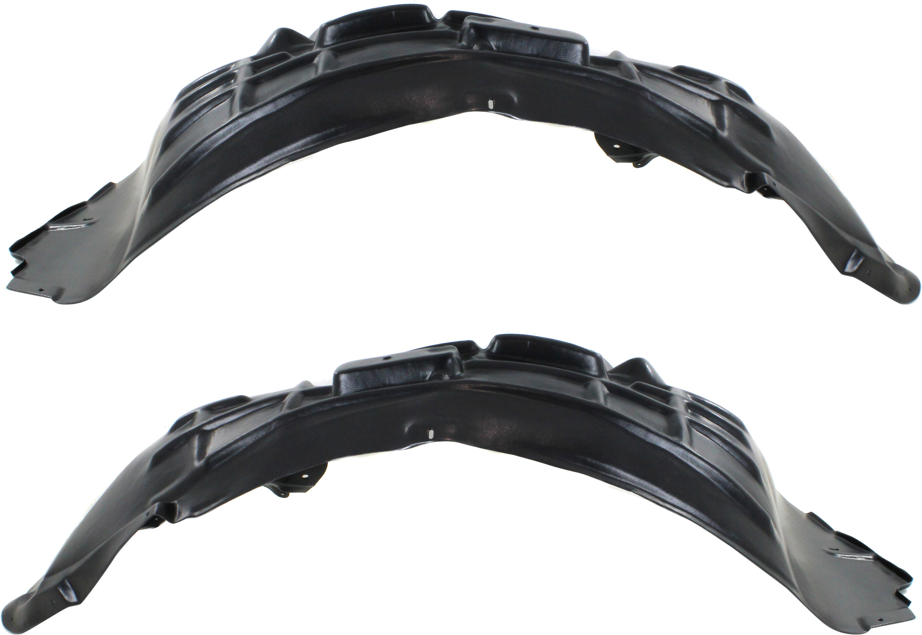 AM Q5-09-17 SQ5-14-17 FRONT FENDER LINER RH AND LH Set of 2 SKU SET REPA222143 Partslink AU1249122 AU1249143 AU1248122 AU1248143 OEM 8R0821172F 8R0821172K 8R082117