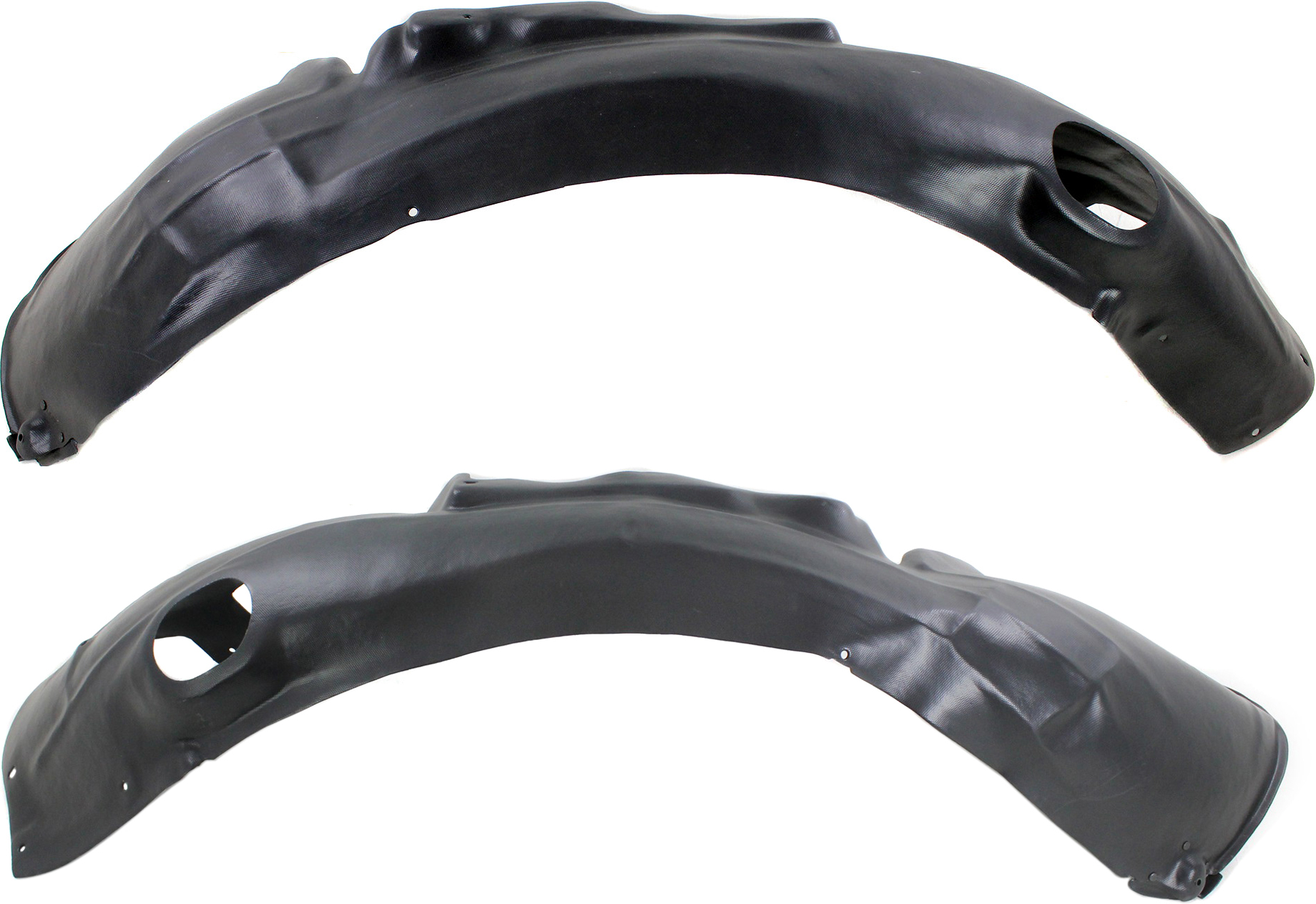 AM S6-07-11 FRONT FENDER LINER RH AND LH SKU SET REPA222149 Partslink AU1248125 AU1249125 OEM 4F0821133T 4F0821134T