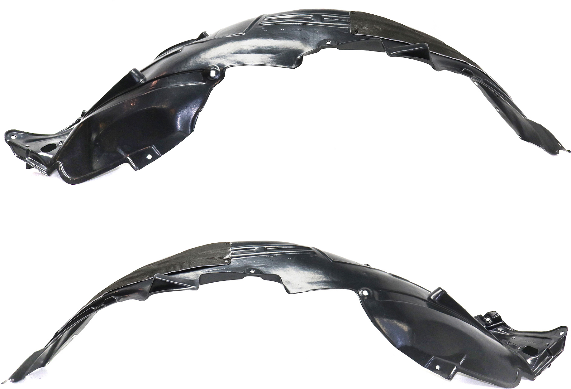 AM RDX 13-15 FRONT FENDER LINER RH AND LH w Insulation Foam SKU SET REPA222159 Partslink AC1249129 AC1248129 OEM 74100TX4A00-74150TX4A00