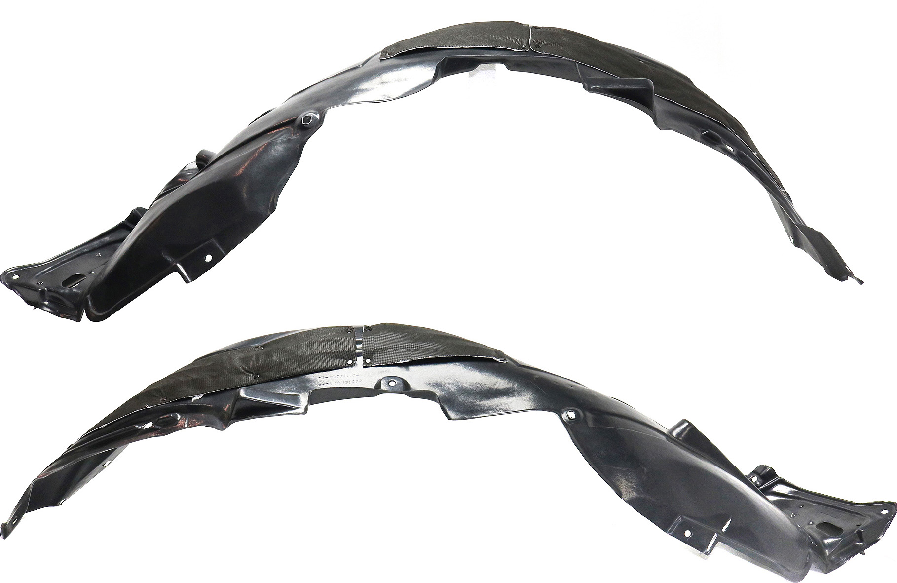 AM RDX 16-18 FRONT FENDER LINER RH AND LH Vacuum Form w Insulation Foam SKU SET REPA222161 Partslink AC1248130 AC1249130 OEM 74100TX4A50-74150TX4A50