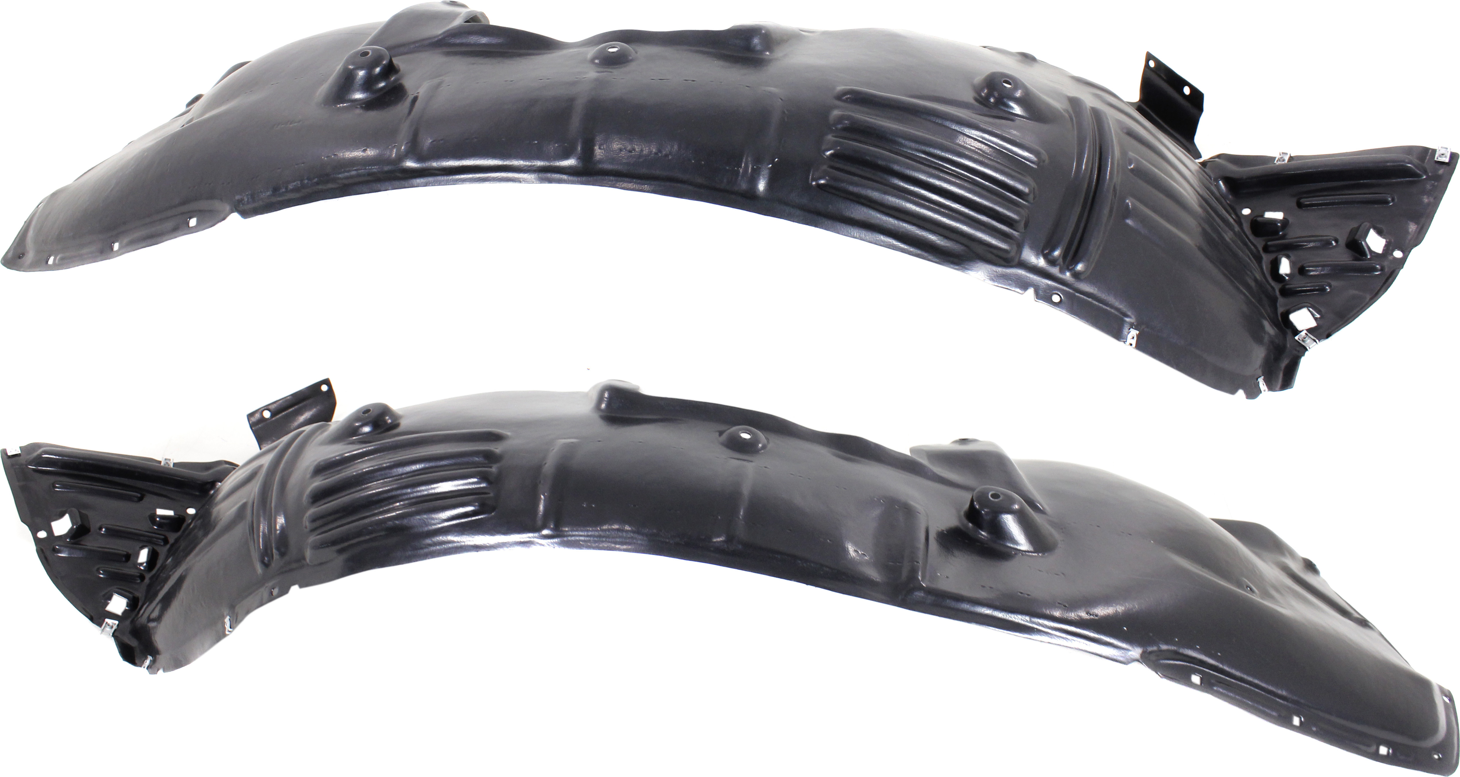 AM MDX 14-15 FRONT FENDER LINER RH AND LH Assembly w o Lane Keep Assist SKU SET REPA222163 Partslink AC1248131 AC1249131 OEM 74101TZ5A00-74151TZ5A00