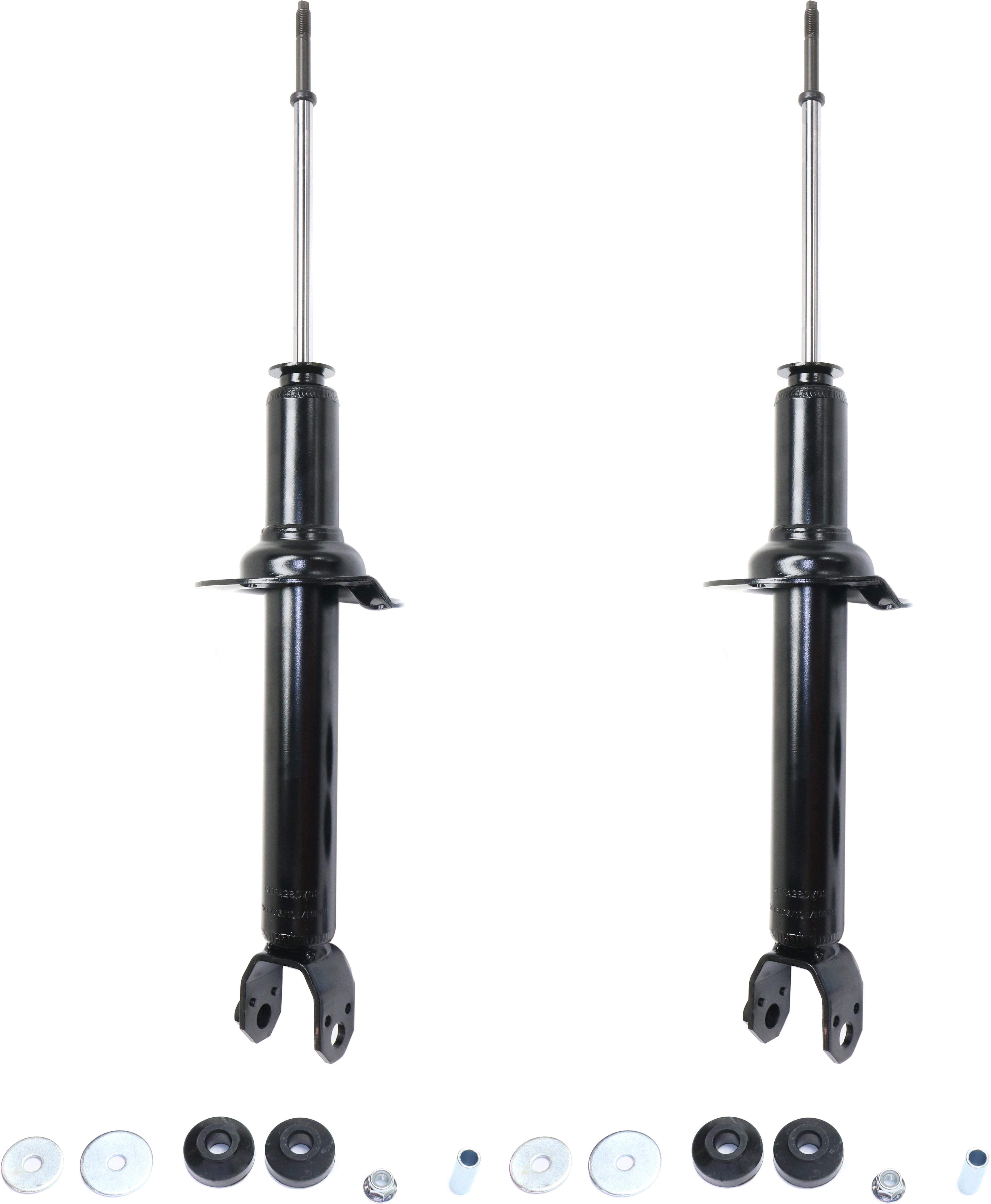 AM TL TSX 09-14 REAR BARE STRUT RH AND LH Gas Charged Twin tube Sedan Set of 2 SKU SET REPA280702-2 OEM 52611TK4A02-52611T2AA03