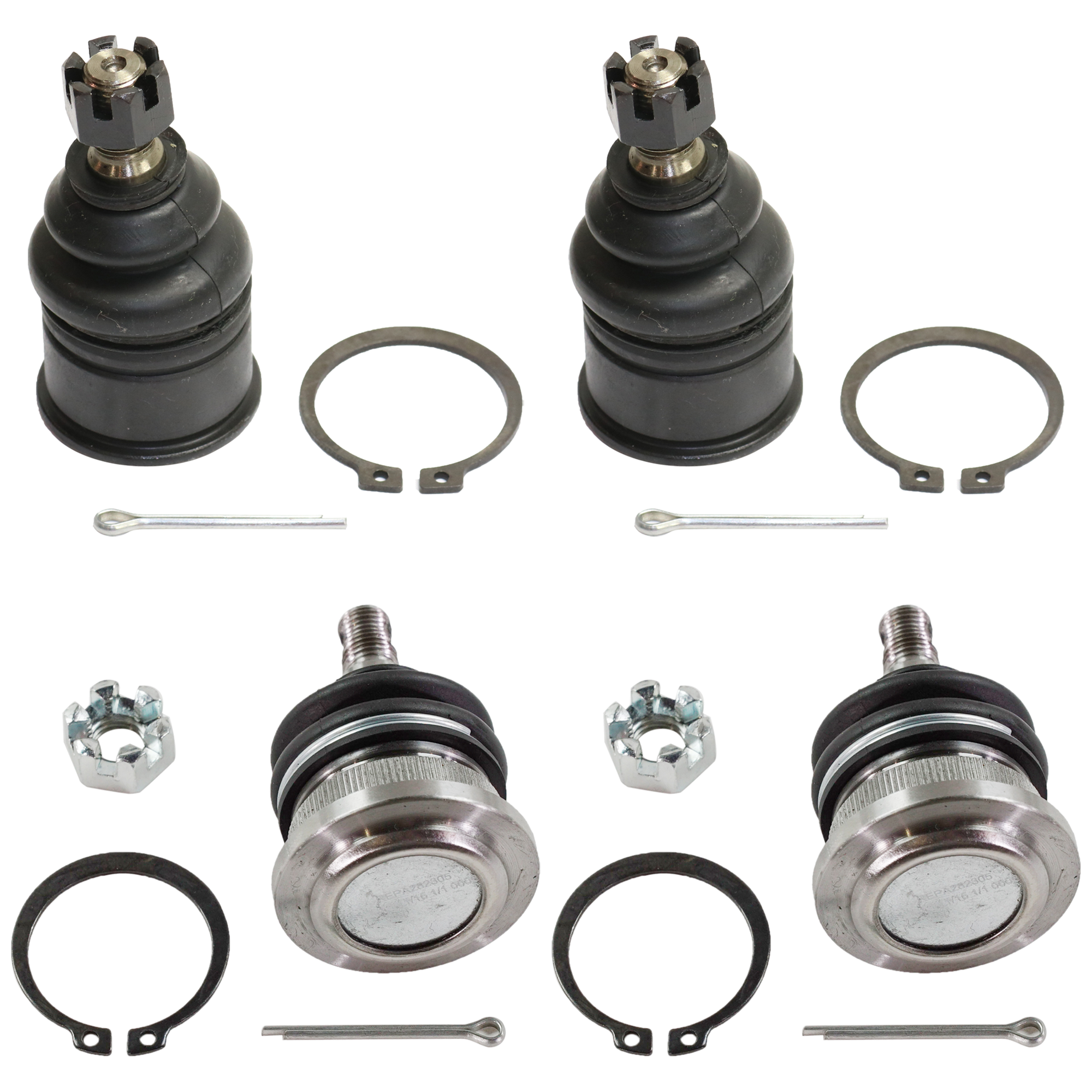AM CIVIC 92-00 CR V 97-01 FRONT BALL JOINT RH AND LH Upper and Lower Set of 4 SKU SET REPA282305 OEM 104216-254007-1014786-2601427