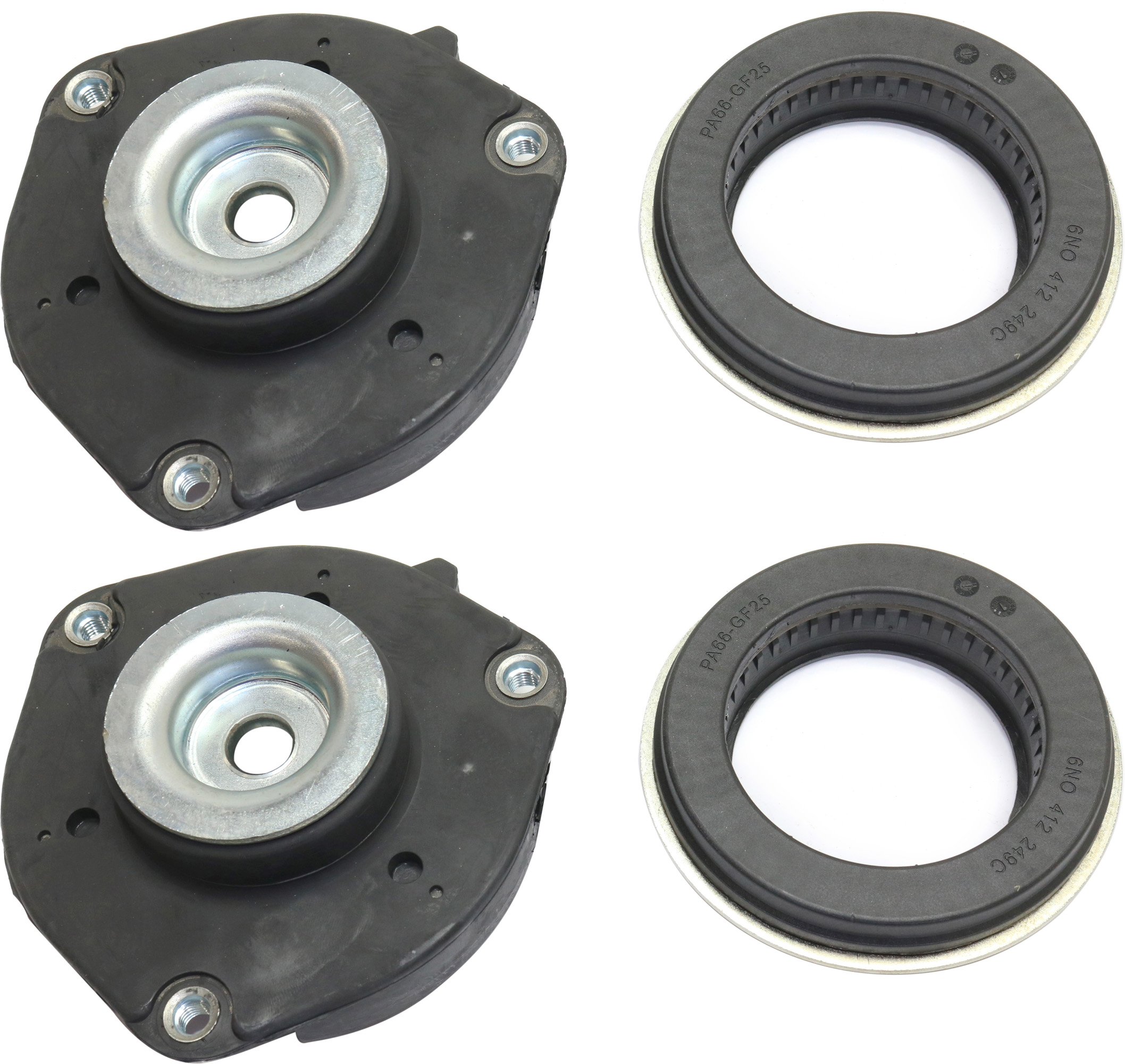 AM JETTA 05-18 PASSAT 06-22 FRONT SHOCK AND STRUT MOUNT RH AND LH SKU SET REPA287501-2 OEM 142652-143344-802696-907949-1K