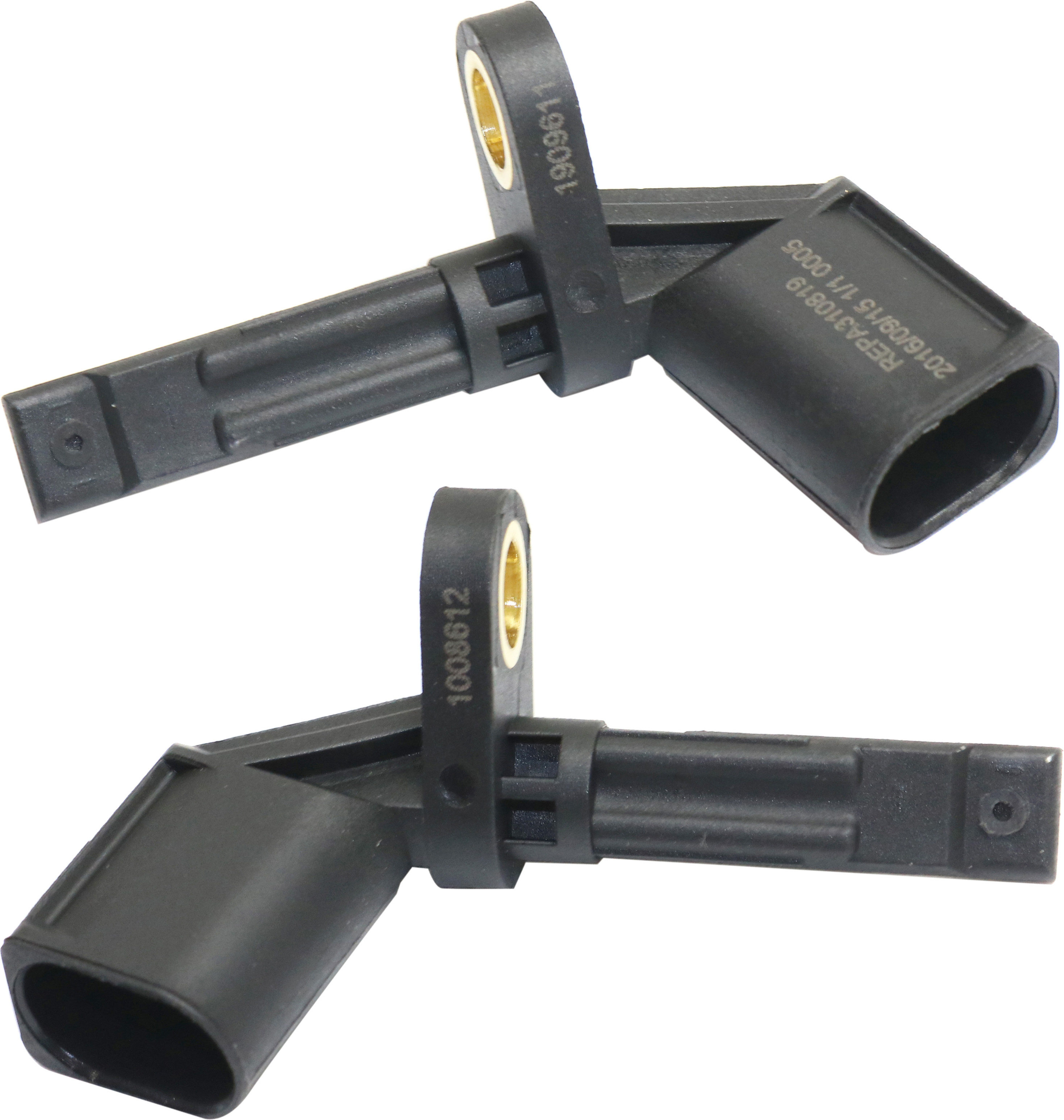 AM A8 QUATTRO 04-18 R8-08-20 FRONT OR REAR ABS SPEED SENSOR RH AND LH 2 Male Terminals Blade Type FWD SKU SET REPA310819 OEM 71946-532035-725305-844884-012