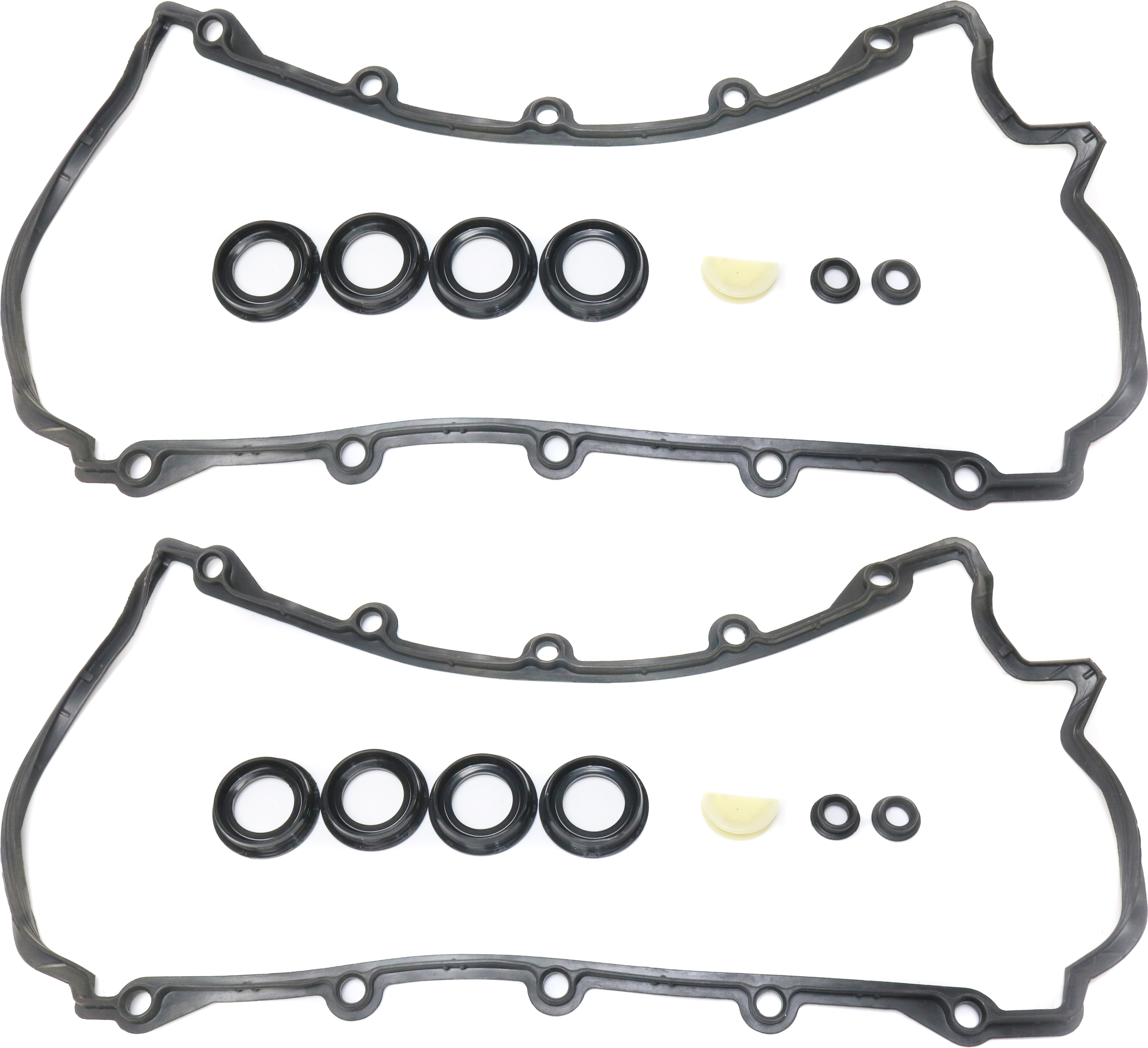 AM A8 QUATTRO 00-06 TOUAREG 04-07 VALVE COVER GASKET RH AND LH w Grommets 8 Cyl 4.2L Eng. SKU SET REPA312908-2
