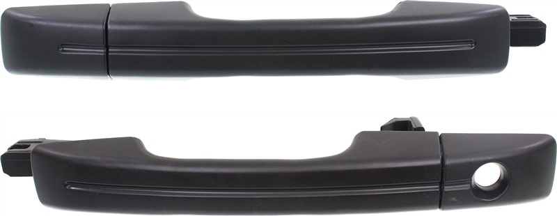 AM TL 04-08 EXTERIOR FRONT DOOR HANDLE RH AND LH Primed Black Plastic SKU SET REPA462155 OEM 72141SEPA01ZB 72644SEPA01ZB 72