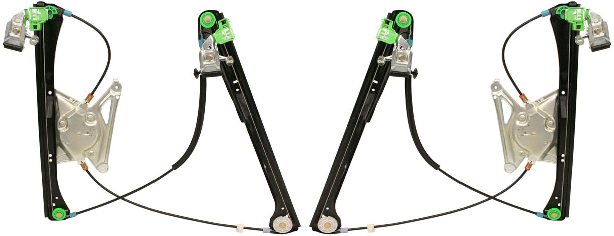 AM A4-96-02 FRONT WINDOW REGULATOR RH AND LH Power w o Motor SKU SET REPA462901 Partslink AU1351100 AU1350100 OEM 8D0837462-8D0837461