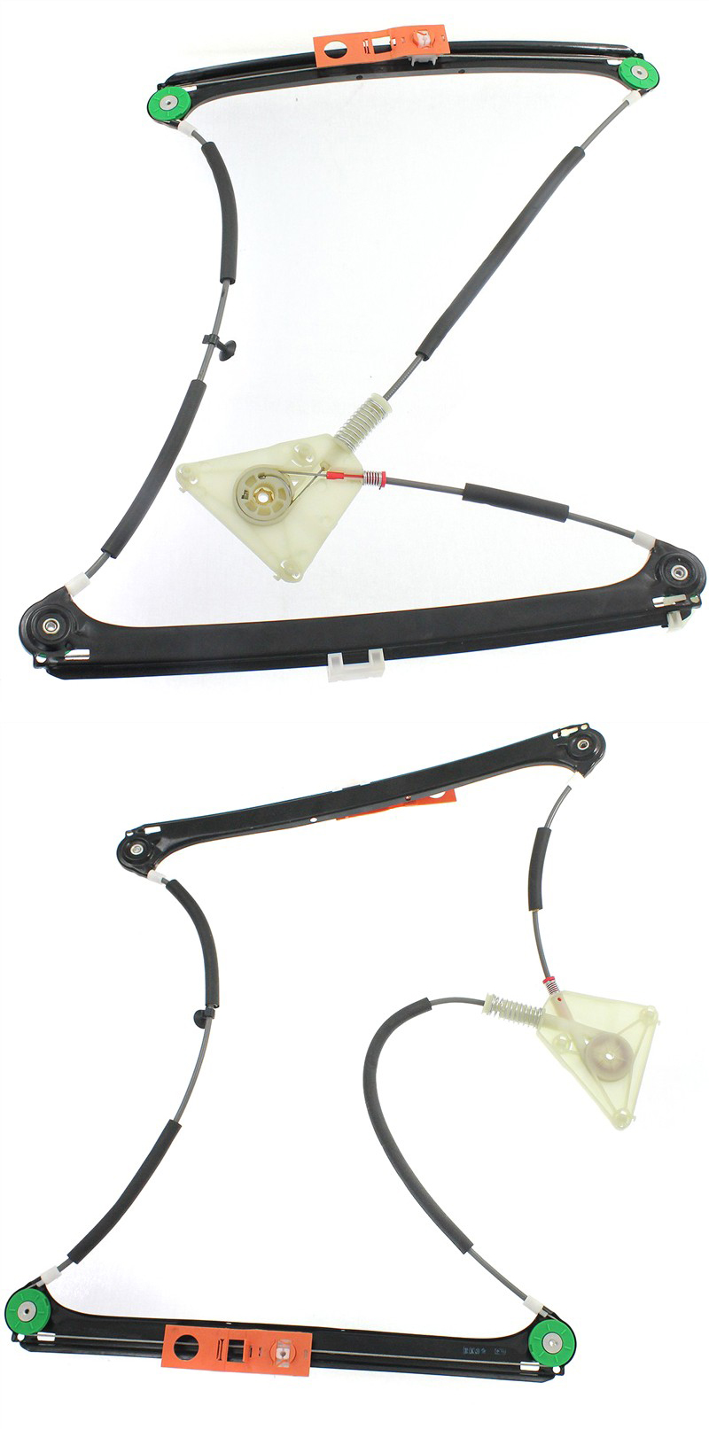 AM A3 A3 QUATTRO 06-13 FRONT WINDOW REGULATOR RH AND LH Power w o Motor SKU SET REPA462911 Partslink AU1351104 AU1350104 OEM 8P4837462C 8P4837461C
