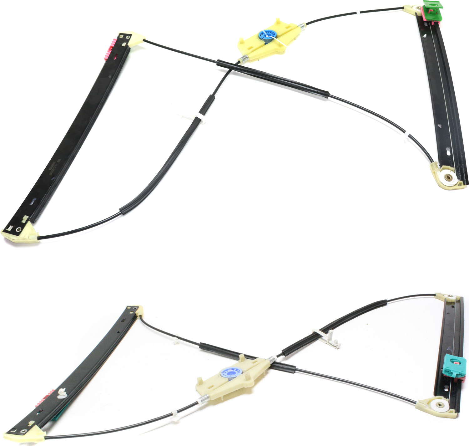 AM A6-06-11 A6 QUATTRO 05-11 S6-07-11 FRONT WINDOW REGULATOR RH AND LH Power w o Motor Avant Base Models SKU SET REPA462917 Partslink AU1351106 AU1350106 OEM 4F0837462D 4F0837461D
