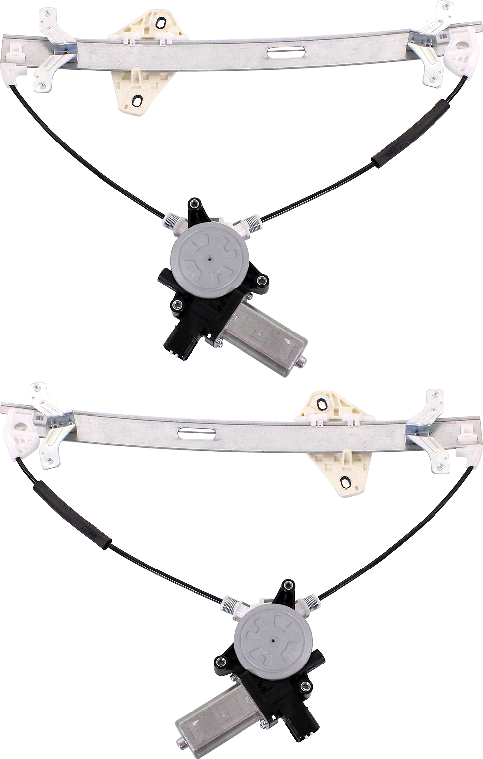 AM TSX 04-08 FRONT WINDOW REGULATOR RH AND LH Power With Motor SKU SET REPA462921 Partslink AC1351101 AC1350101 OEM 72210SECA02-72250SECA02