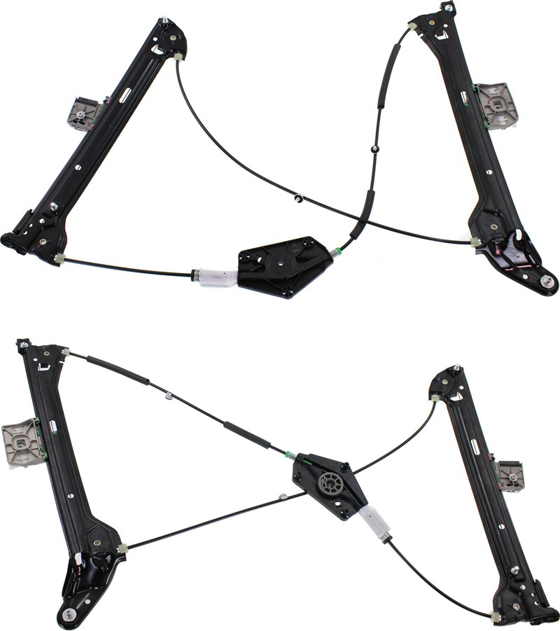 AM A5 S5-10-17 FRONT WINDOW REGULATOR RH AND LH Power w o Motor Convertible Coupe SKU SET REPA462929 OEM 8T0837462C 8T0837462D 8T083746