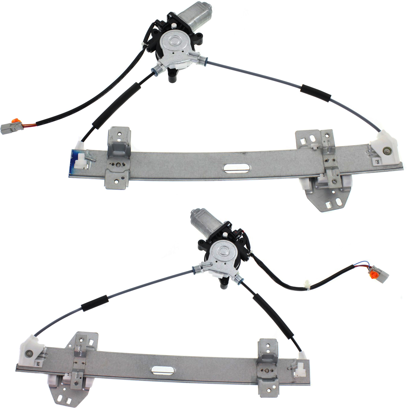 AM TL 99-01 FRONT WINDOW REGULATOR RH AND LH Power w Motor Base Model SKU SET REPA462937 Partslink AC1351115 AC1350115 OEM 72210S0KA03-72250S0KA03