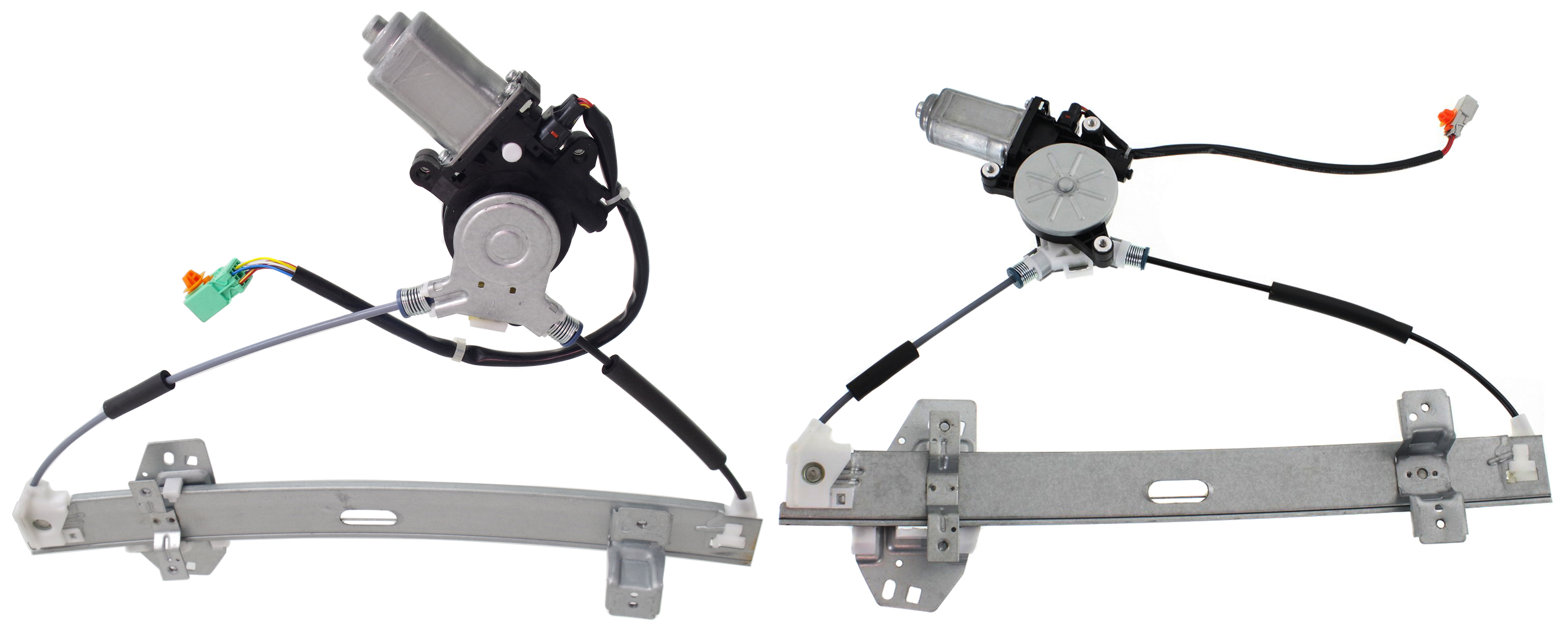 AM TL 02-03 FRONT AND REAR WINDOW REGULATOR LH Power w Motor SKU SET REPA462948-2L Partslink AC1550107 OEM 72250S0KA13-72750S0KA03